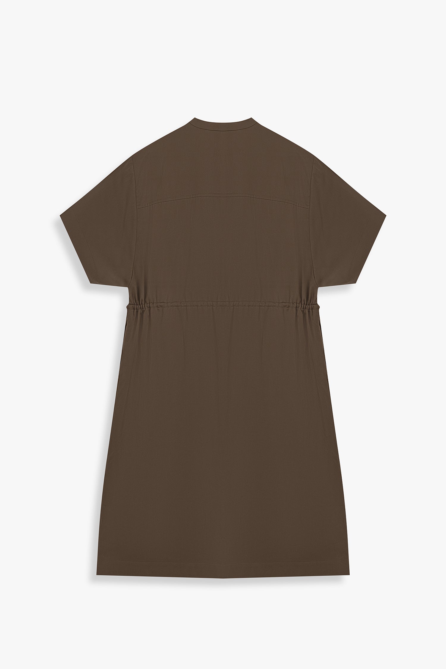 Drawstring Long Sleeved Dress