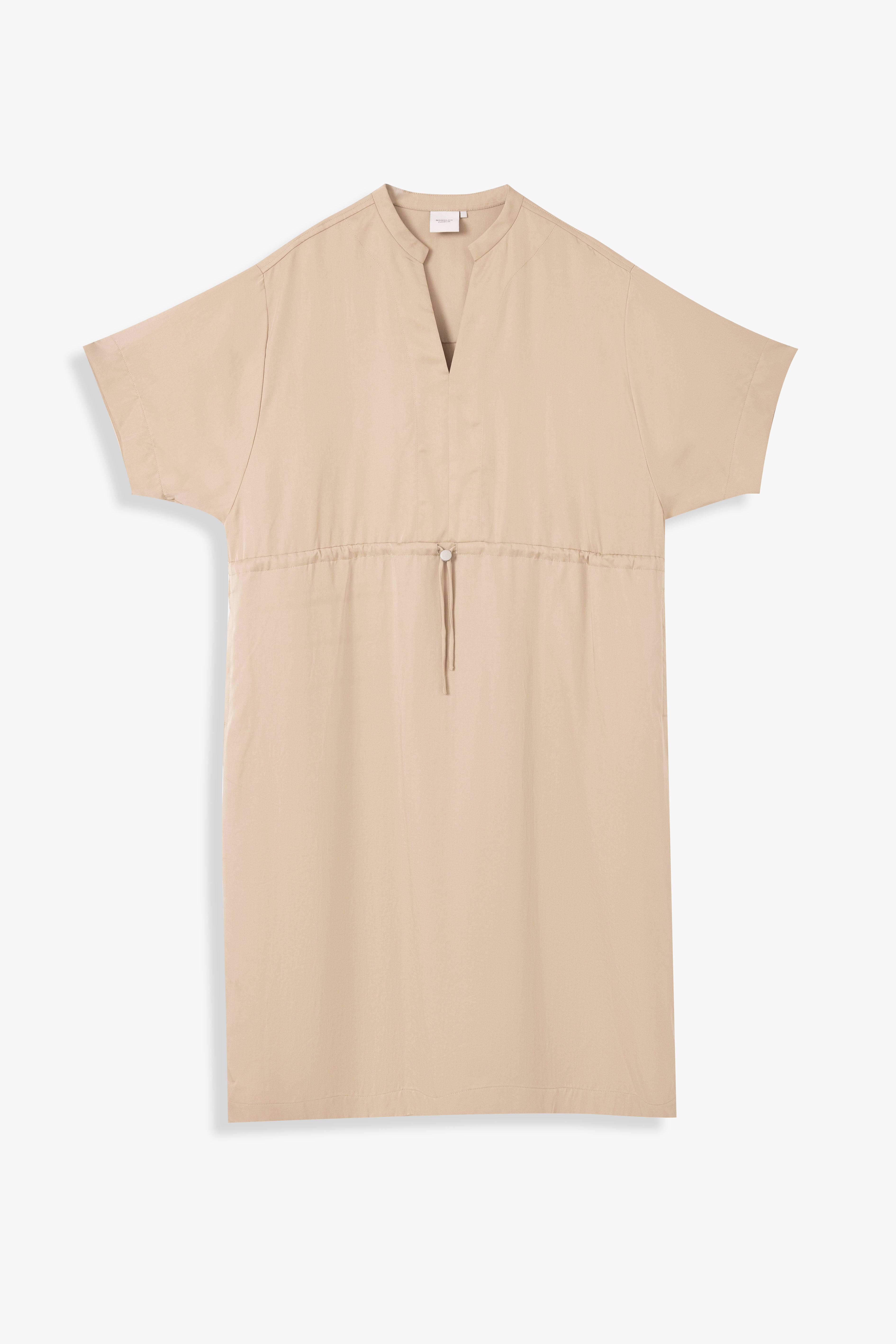Drawstring Long Sleeved Dress