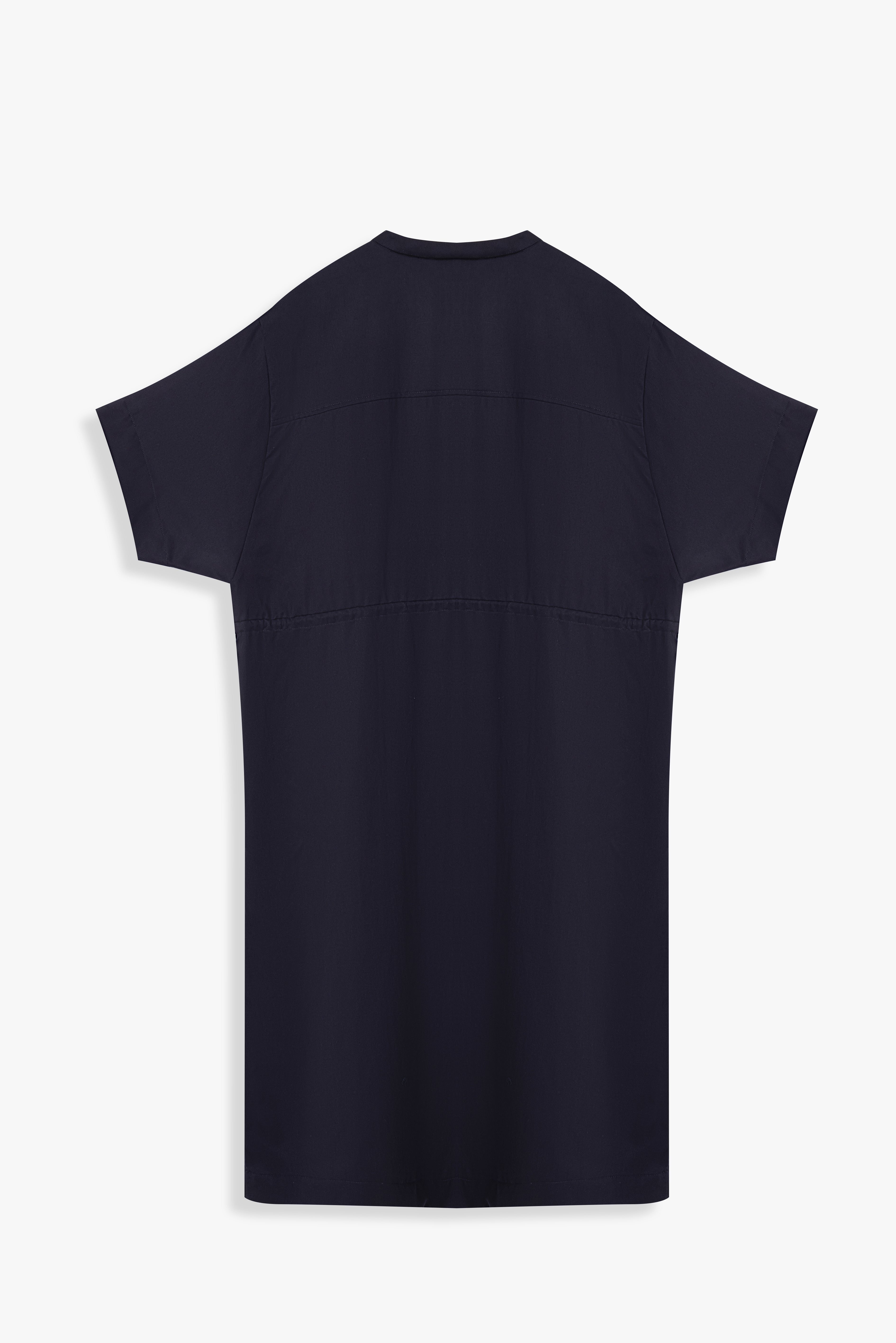 Drawstring Long Sleeved Dress