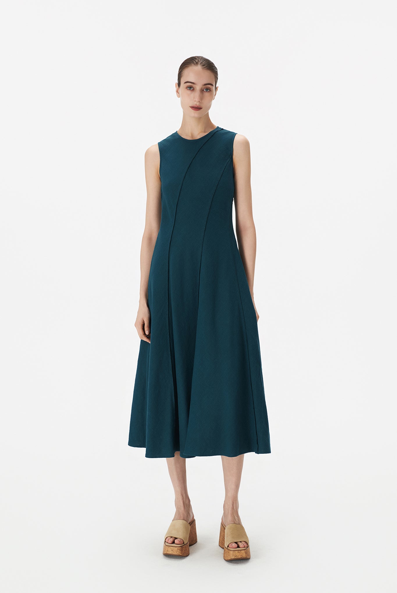 Panelled Shift Dress