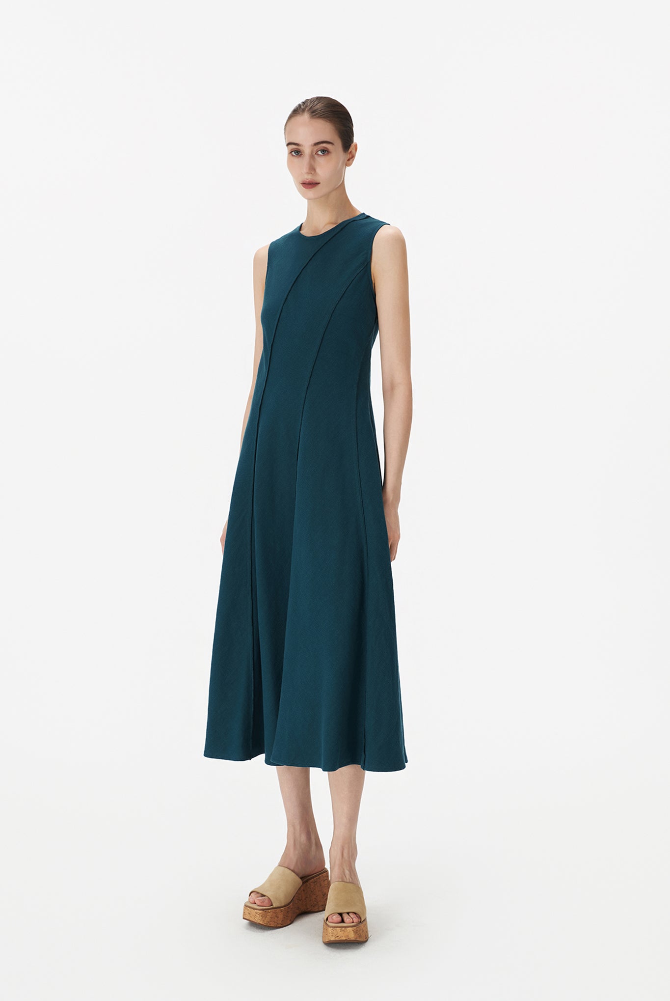 Panelled Shift Dress