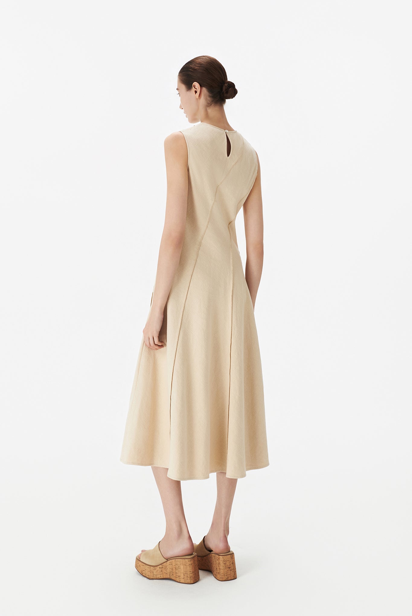 Panelled Shift Dress