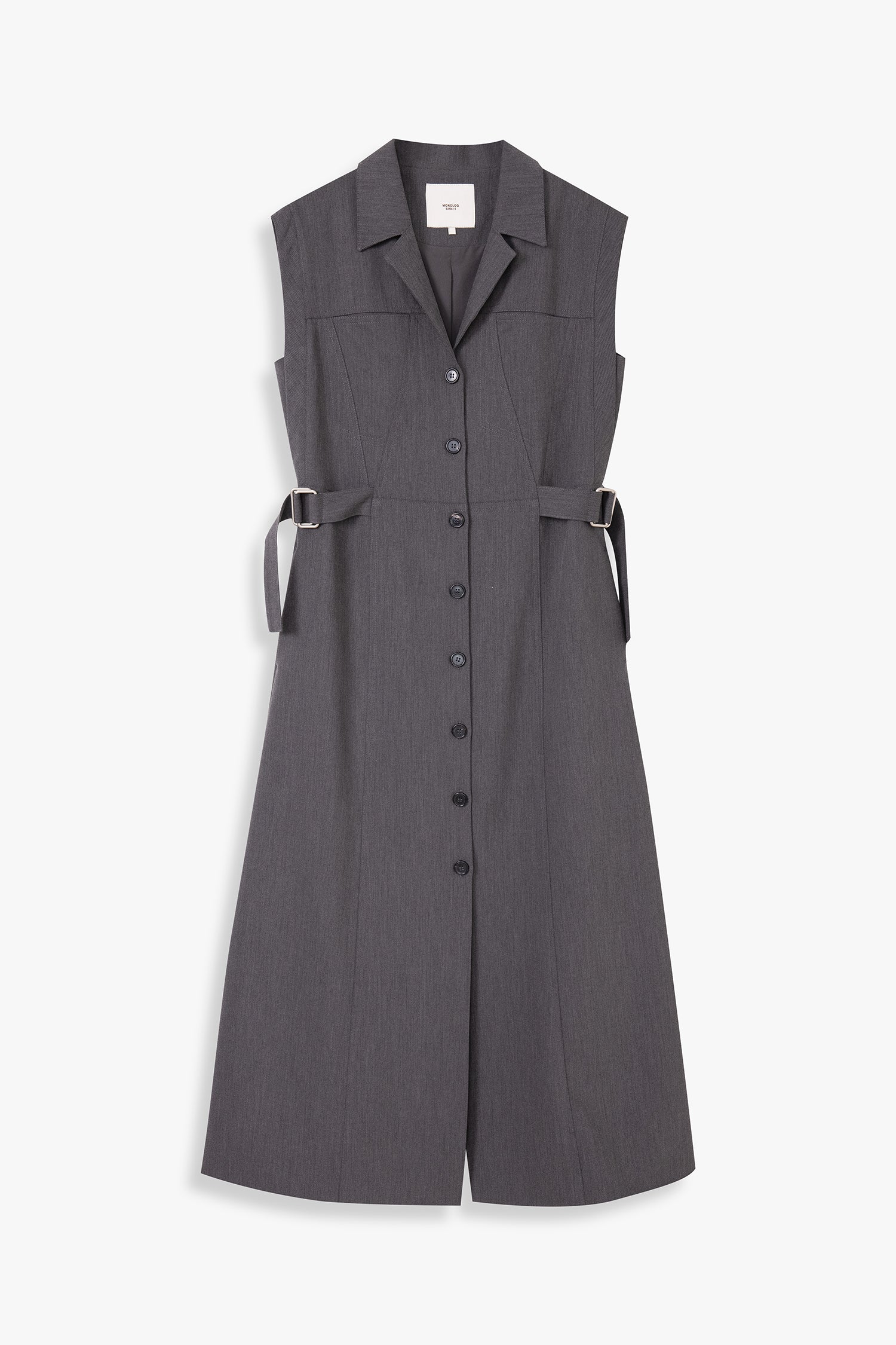 Shirt Dress with Double D-Ring