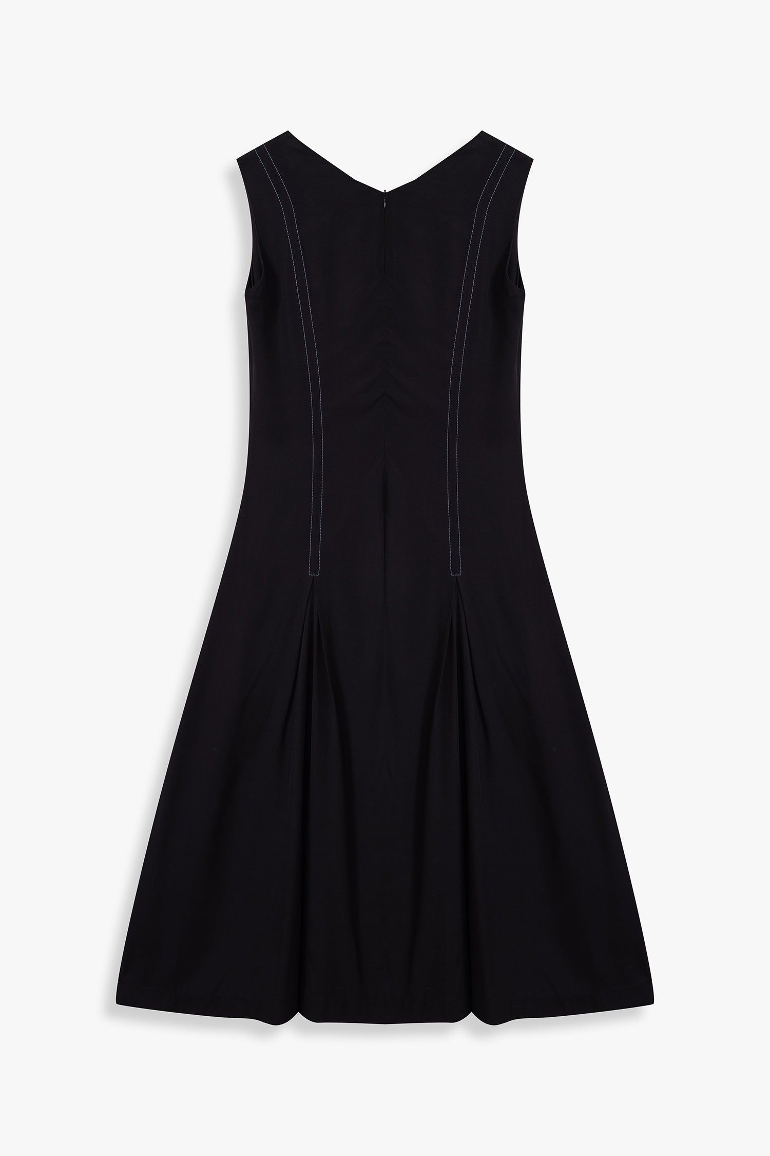 V-Neck Midi Dress