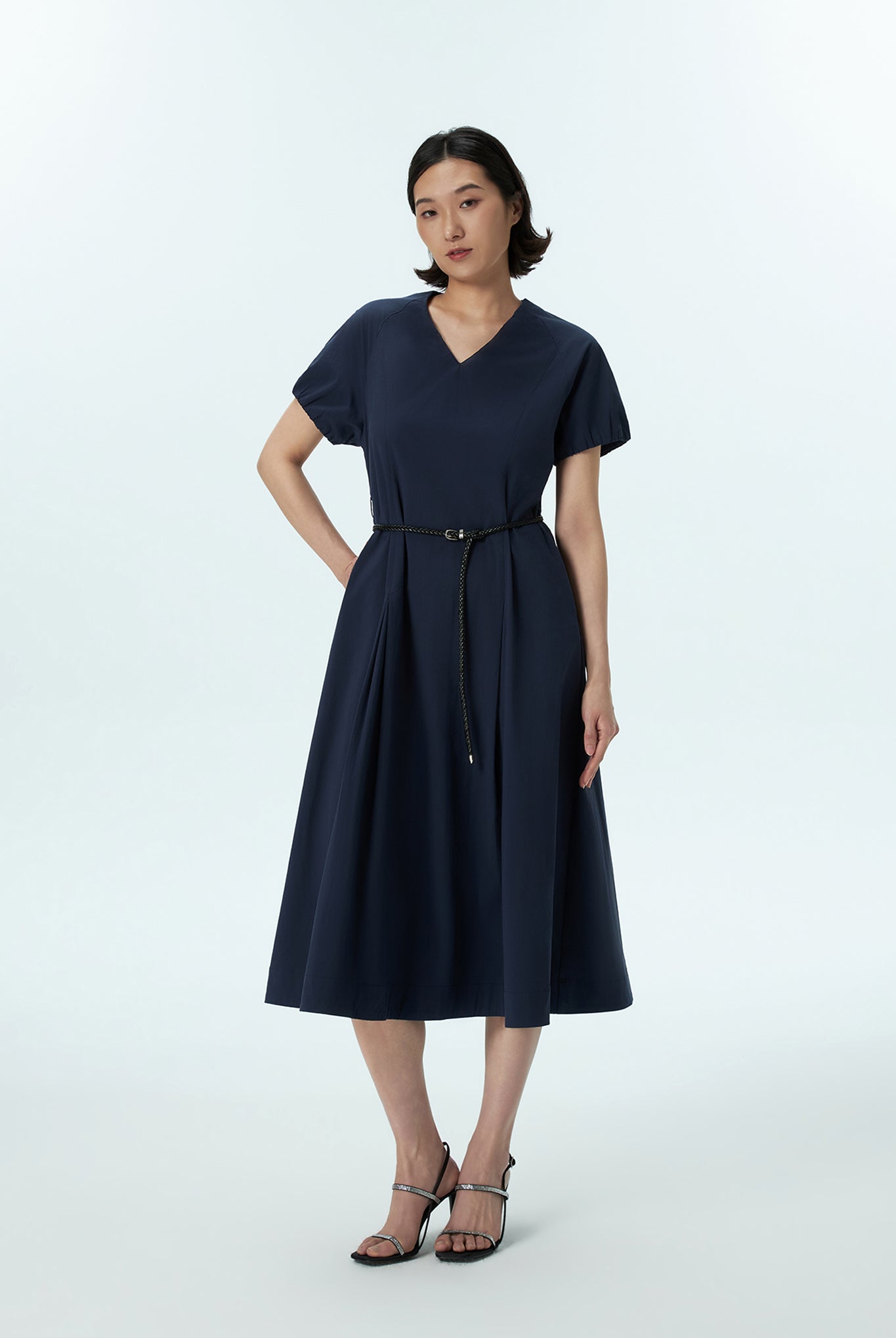 Bubble Sleeve Dress