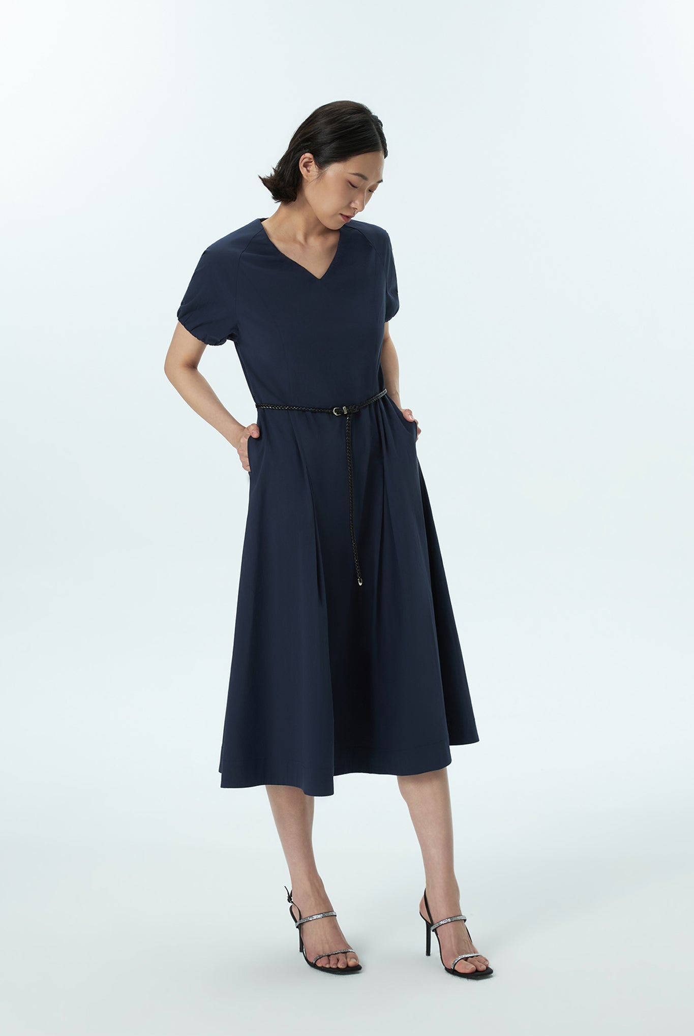 Bubble Sleeve Dress