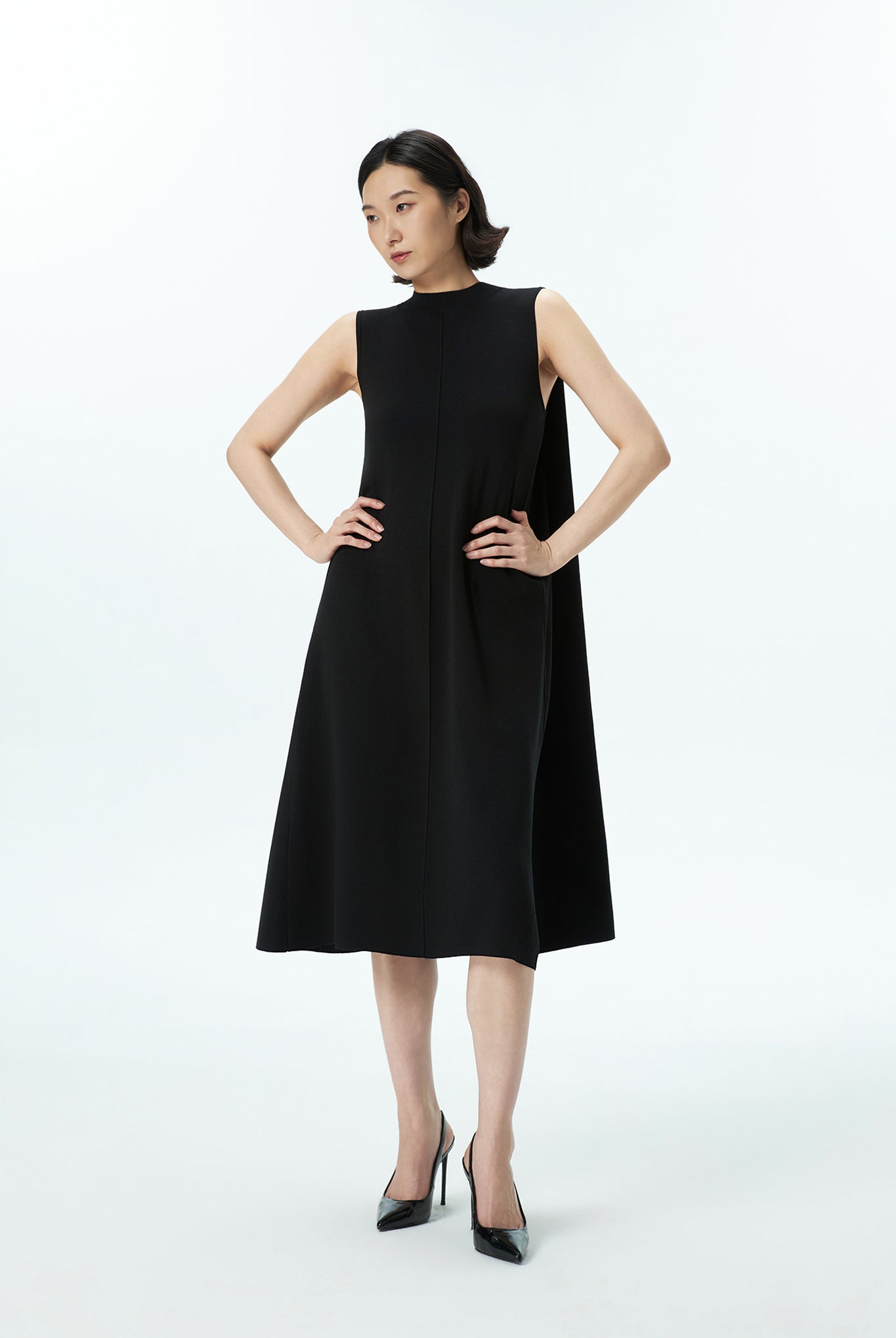 Crew Neck C&S Dress