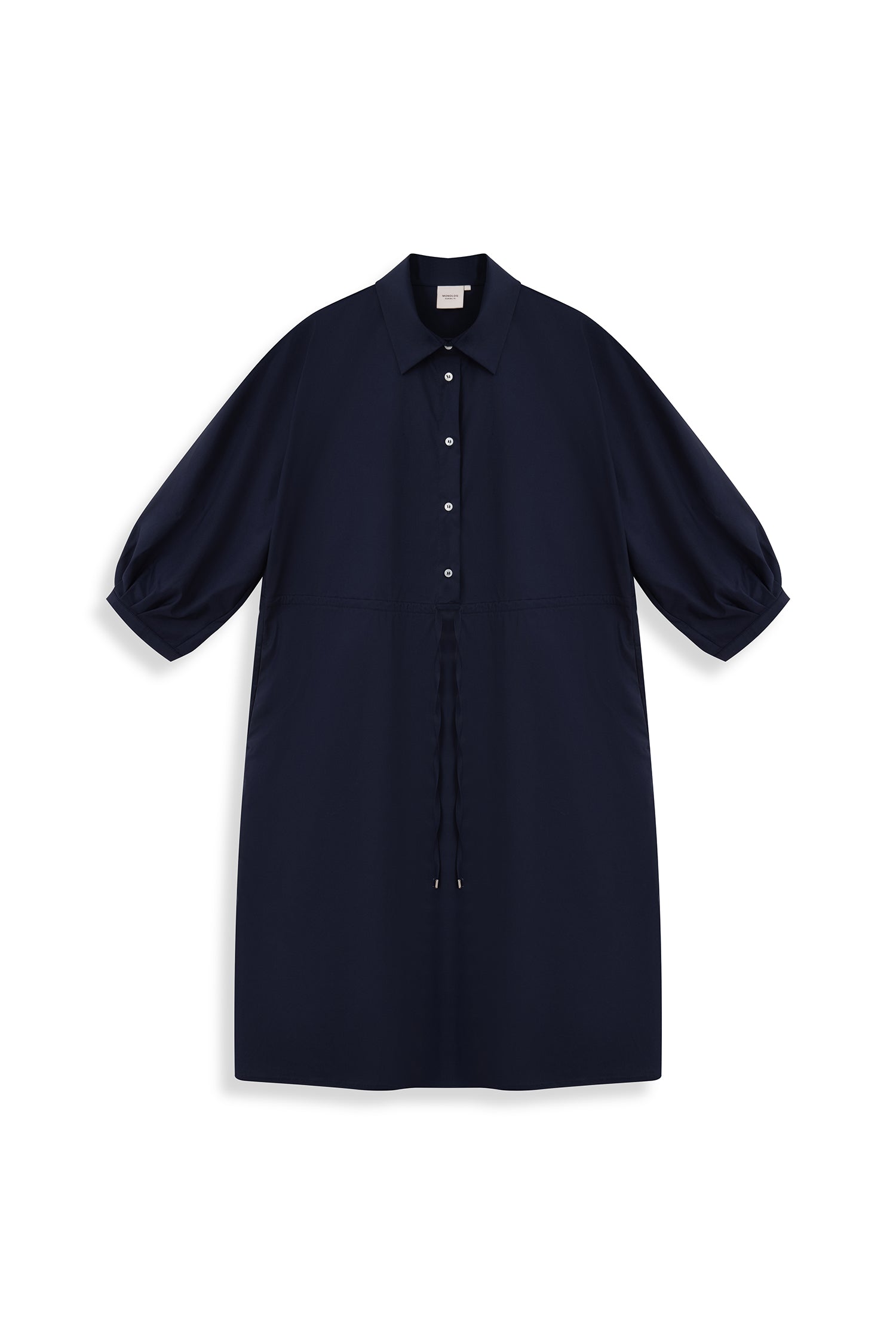 Puff Sleeve Shirt Dress