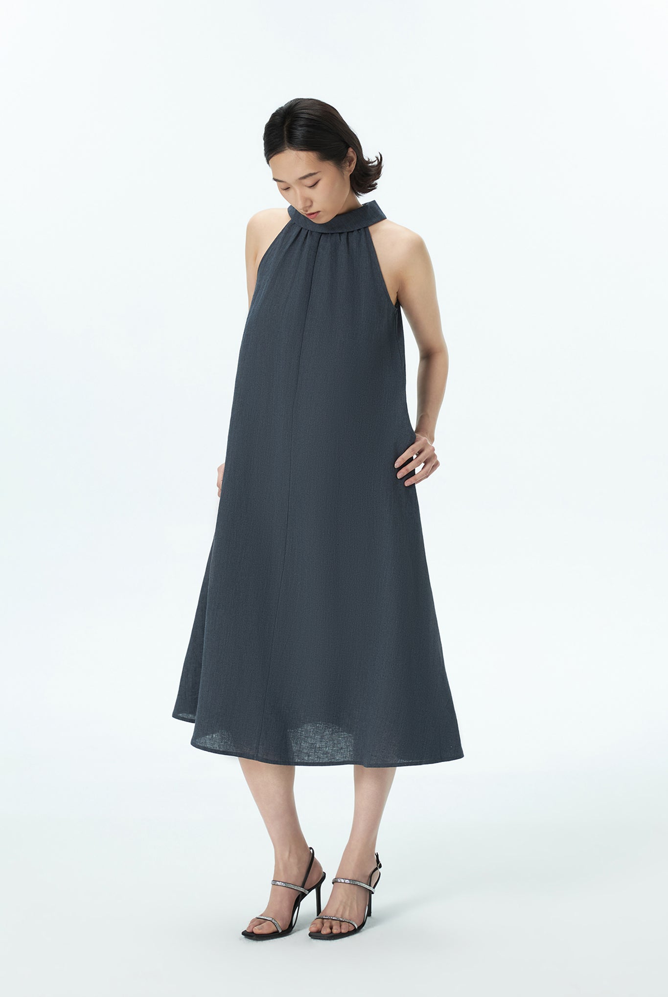 Cowl Neck Tent Dress