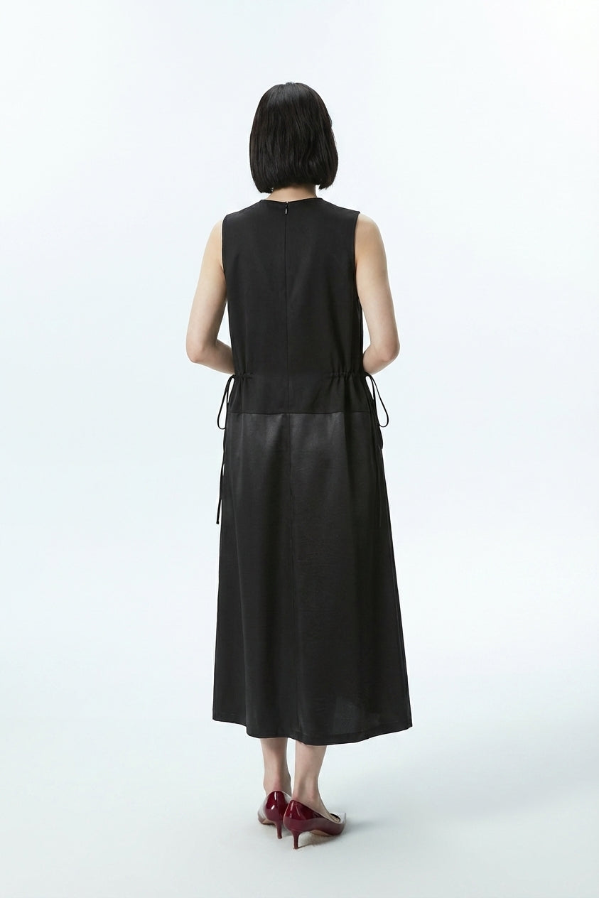 Round Neck Shift Dress