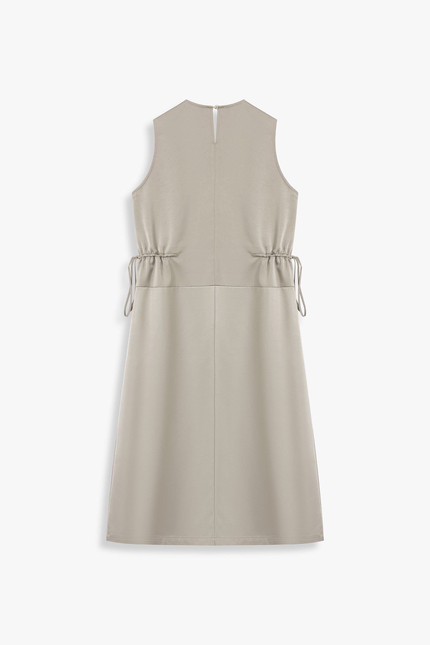 Round Neck Shift Dress