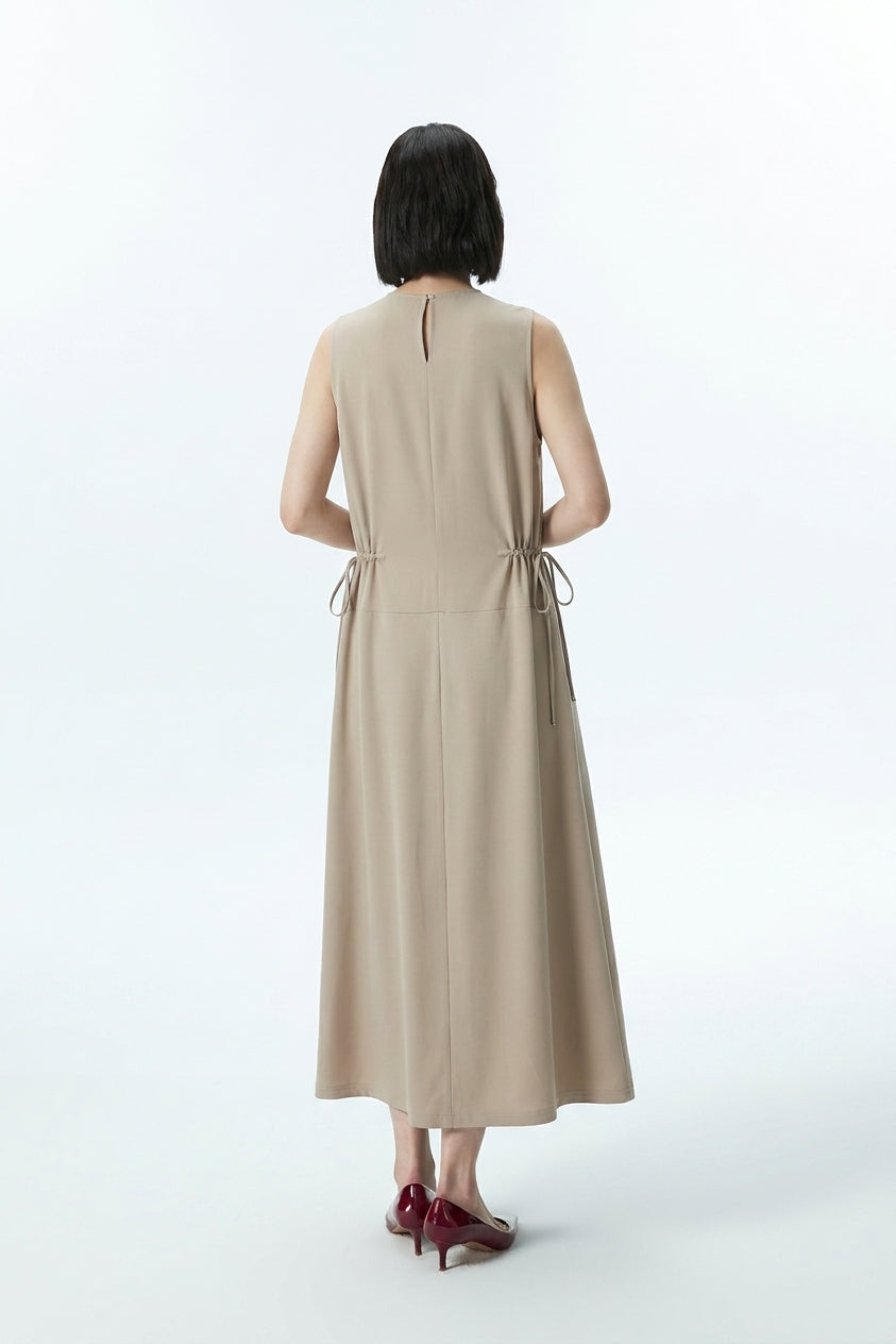 Round Neck Shift Dress