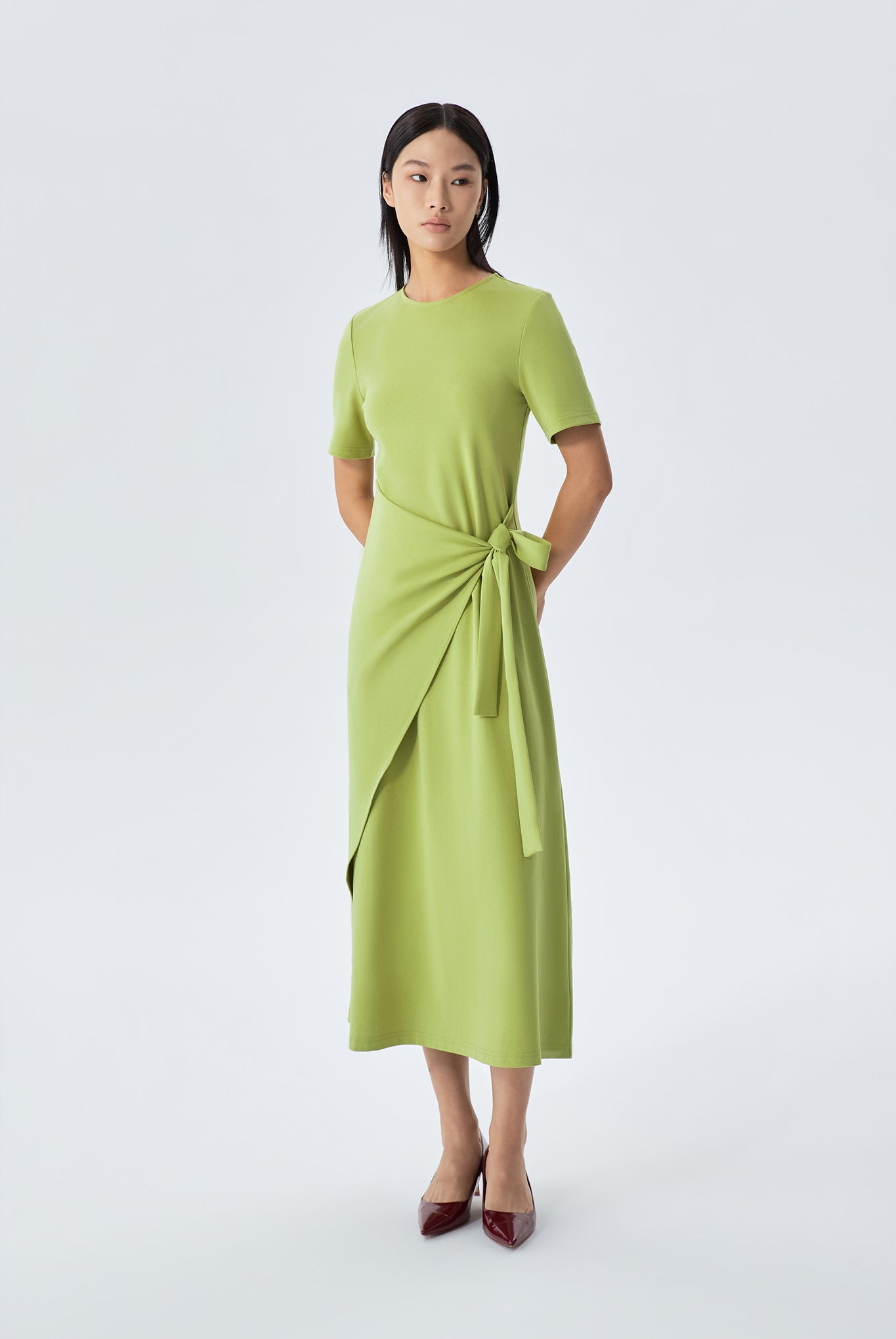 Jersey Knit City Dress