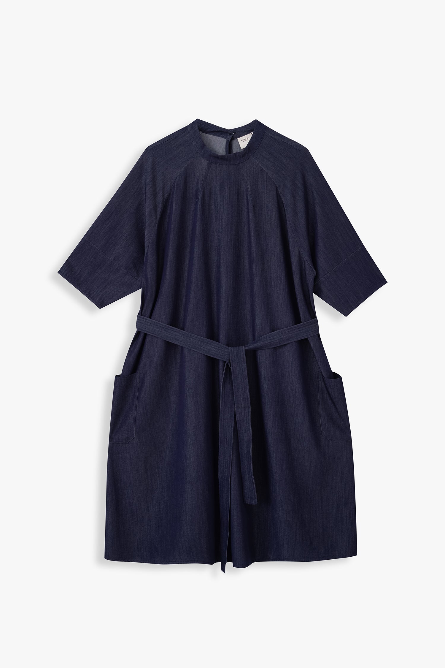 Cassie High Neck Viscose Shift Dress