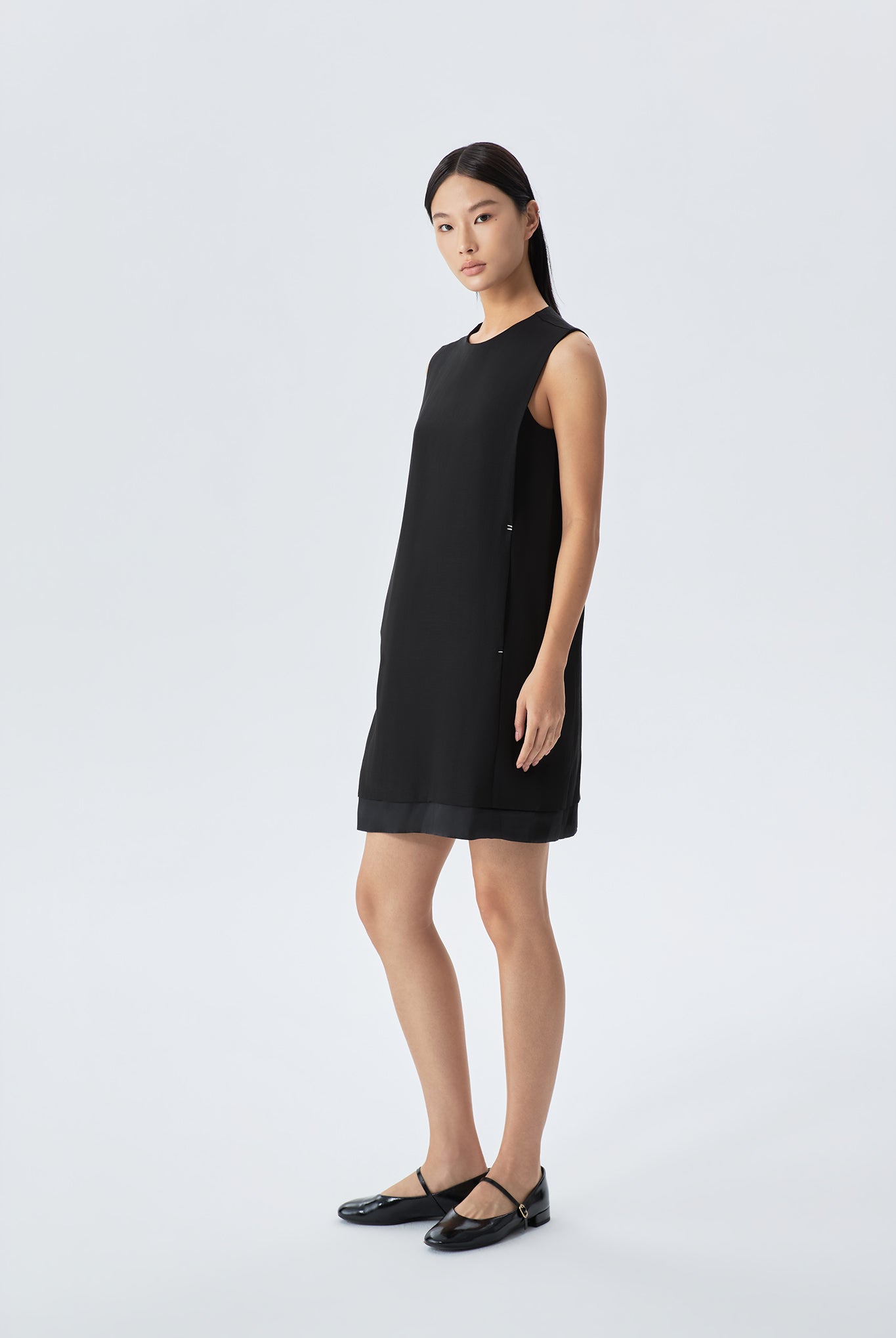 Deen Round Neck Shift Dress
