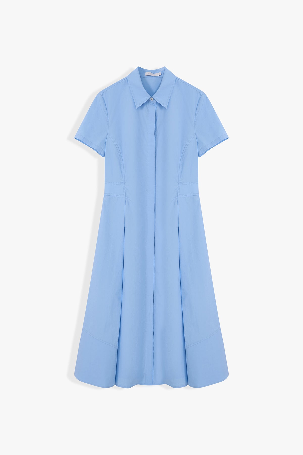 Miller Collared Button-Front Dress