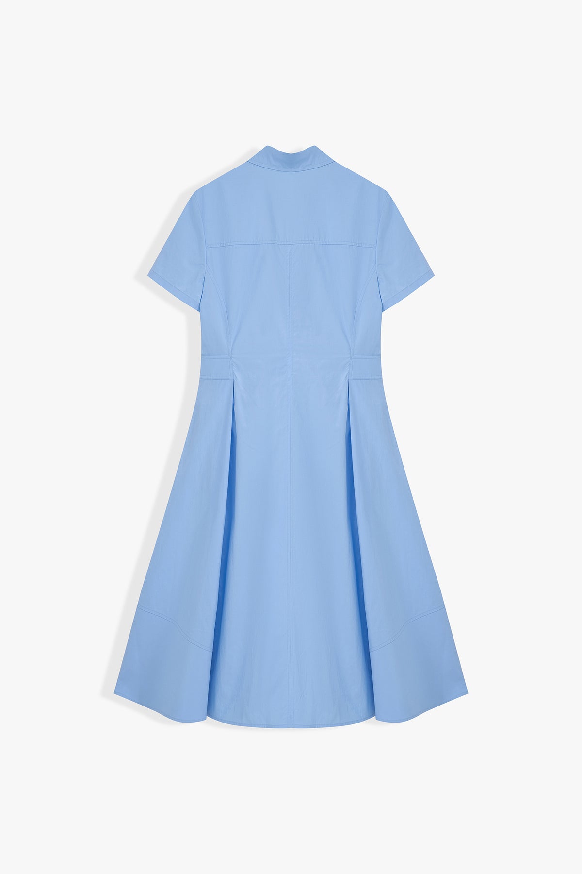Miller Collared Button-Front Dress