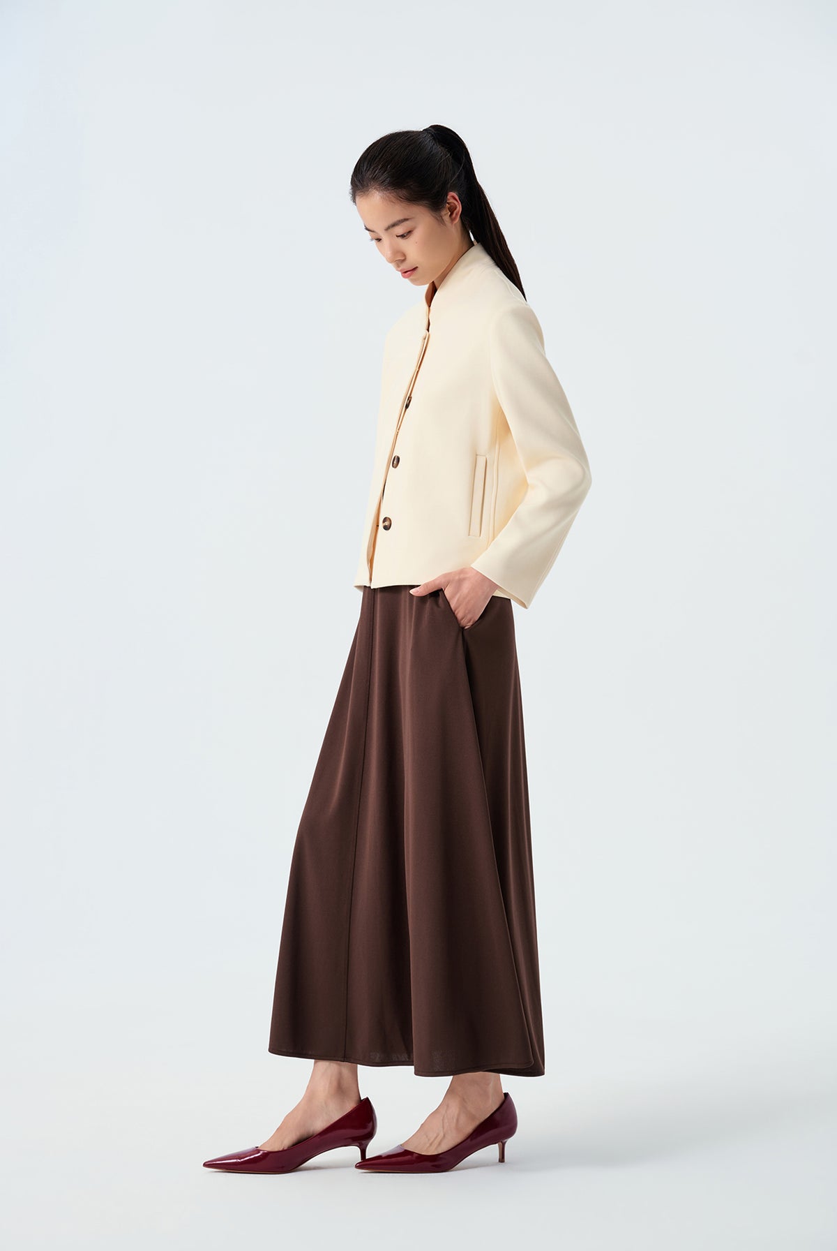 Grace High Collar Jacket