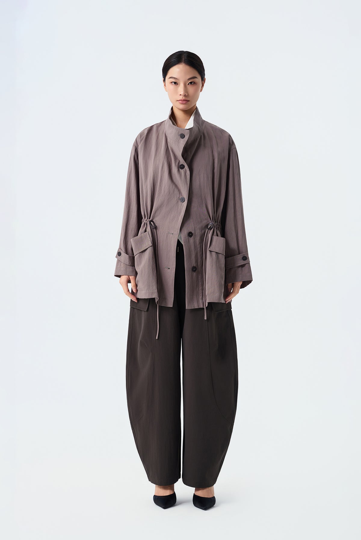 Mary Elasticated Waist Jacket