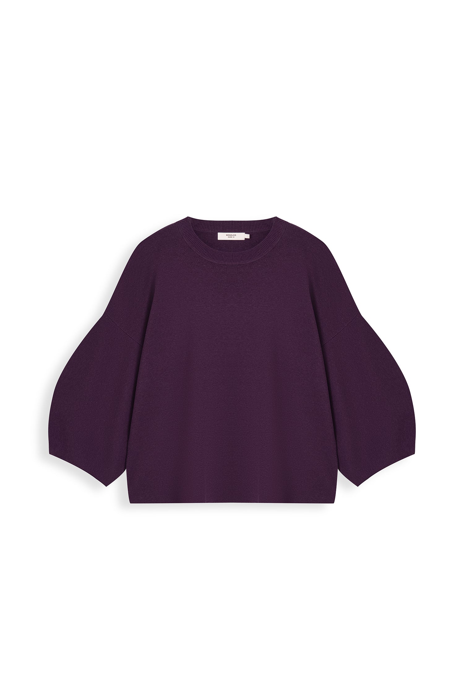 Puff-Sleeve Sweater