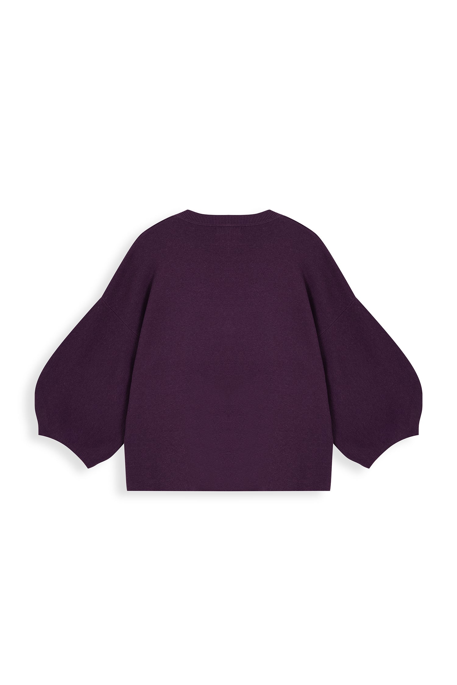 Puff-Sleeve Sweater
