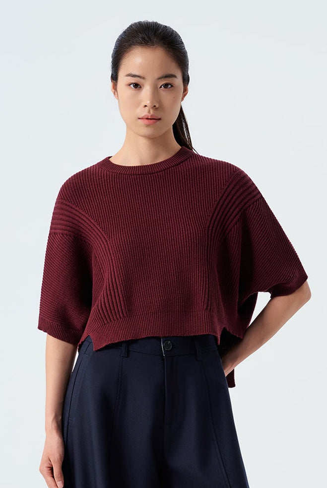 Siena Batwing cotton Ribbed sweater
