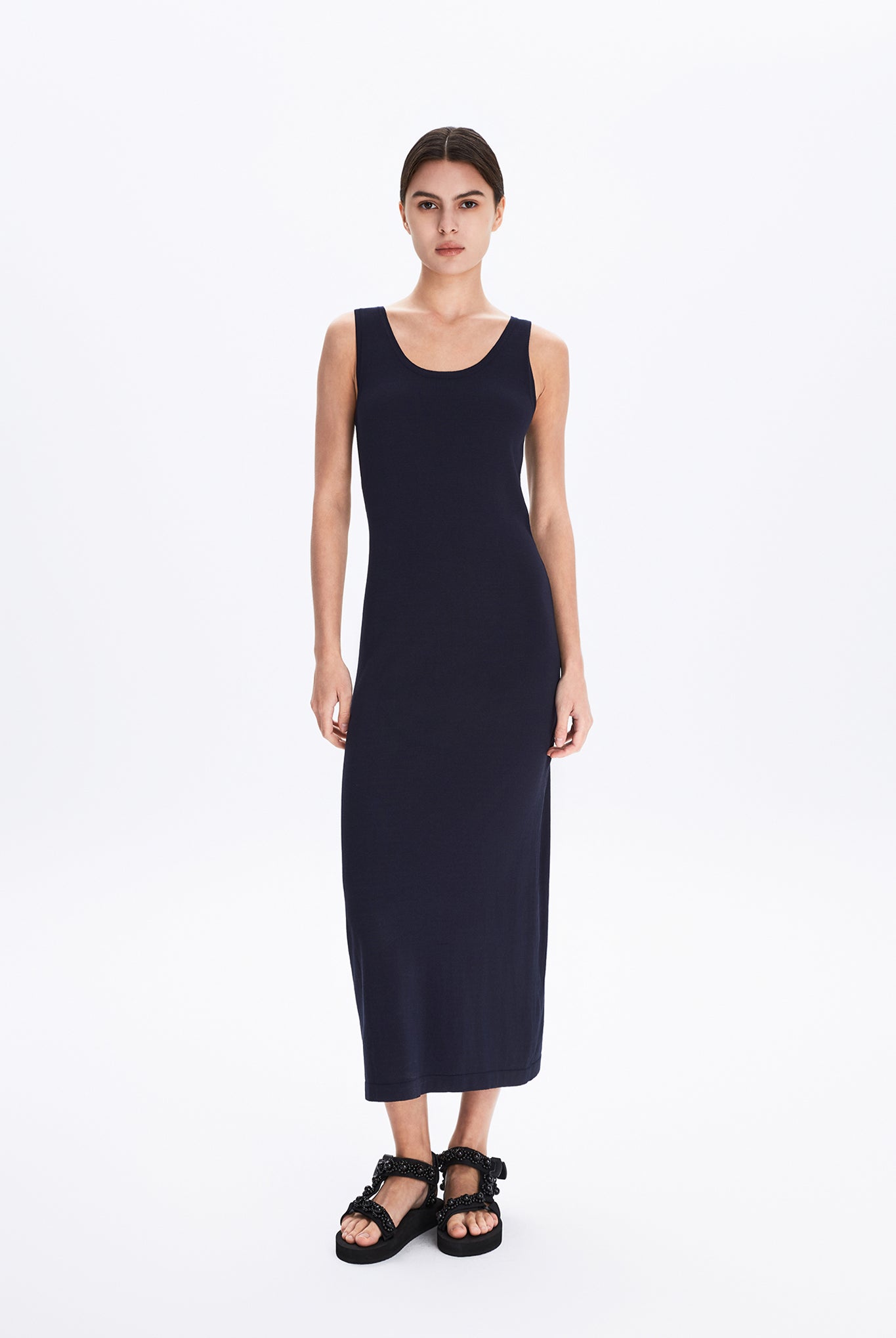 Sweater Knit Tank Dress
