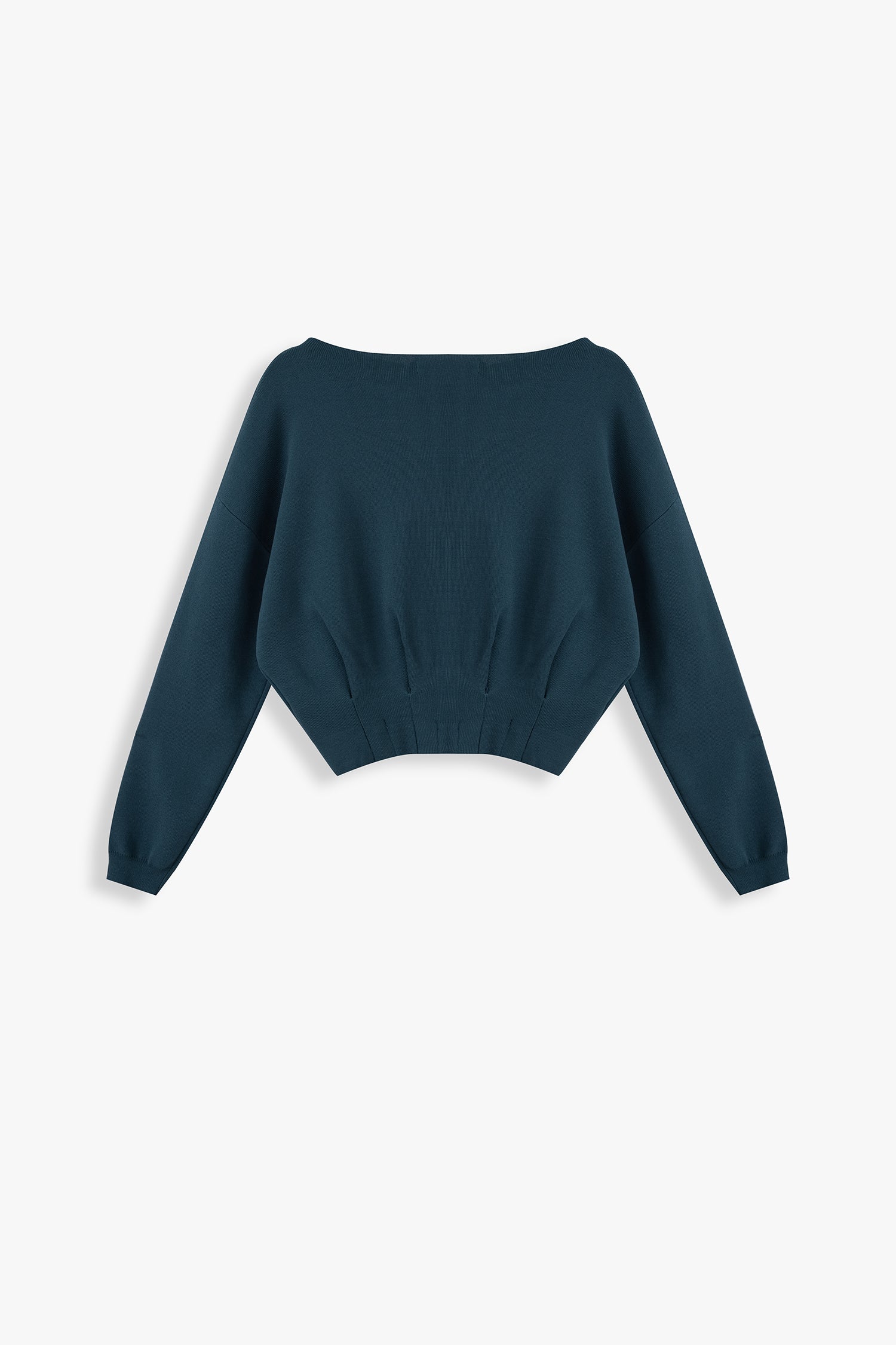 Aurora Modal Wide-Neck Sweater Knit Top
