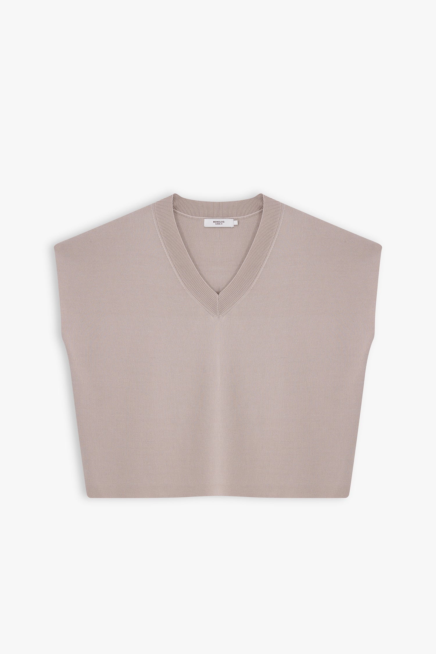 V Neck Knit Top