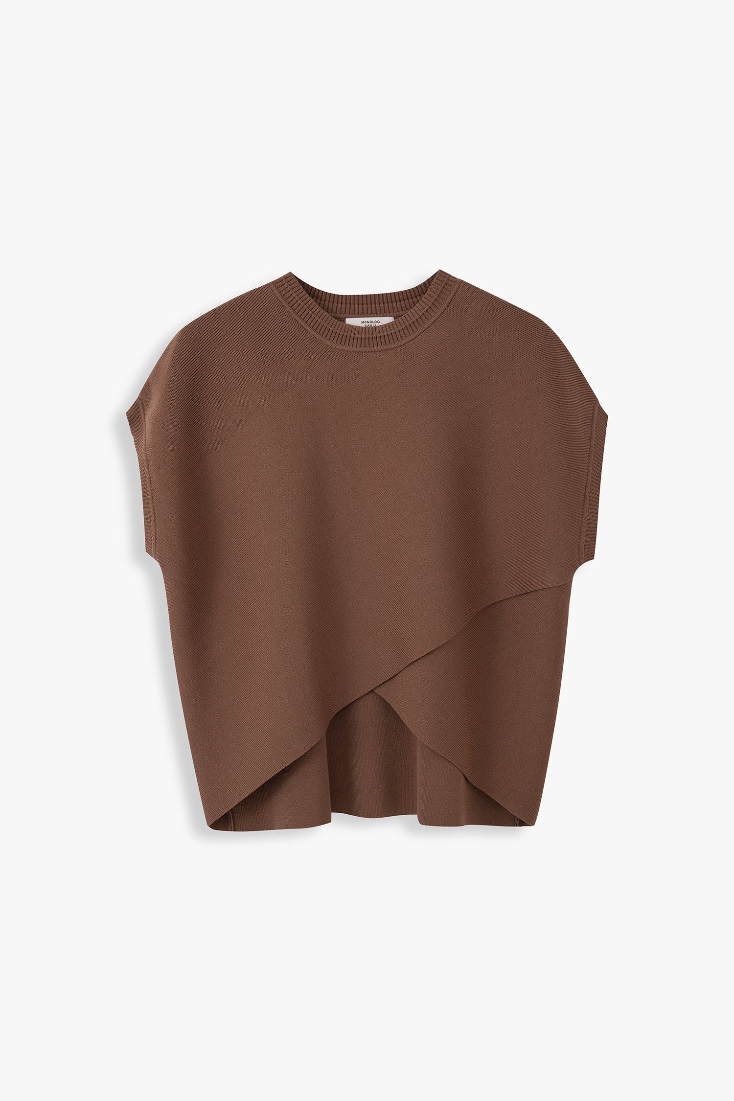 Overlap Knit Top