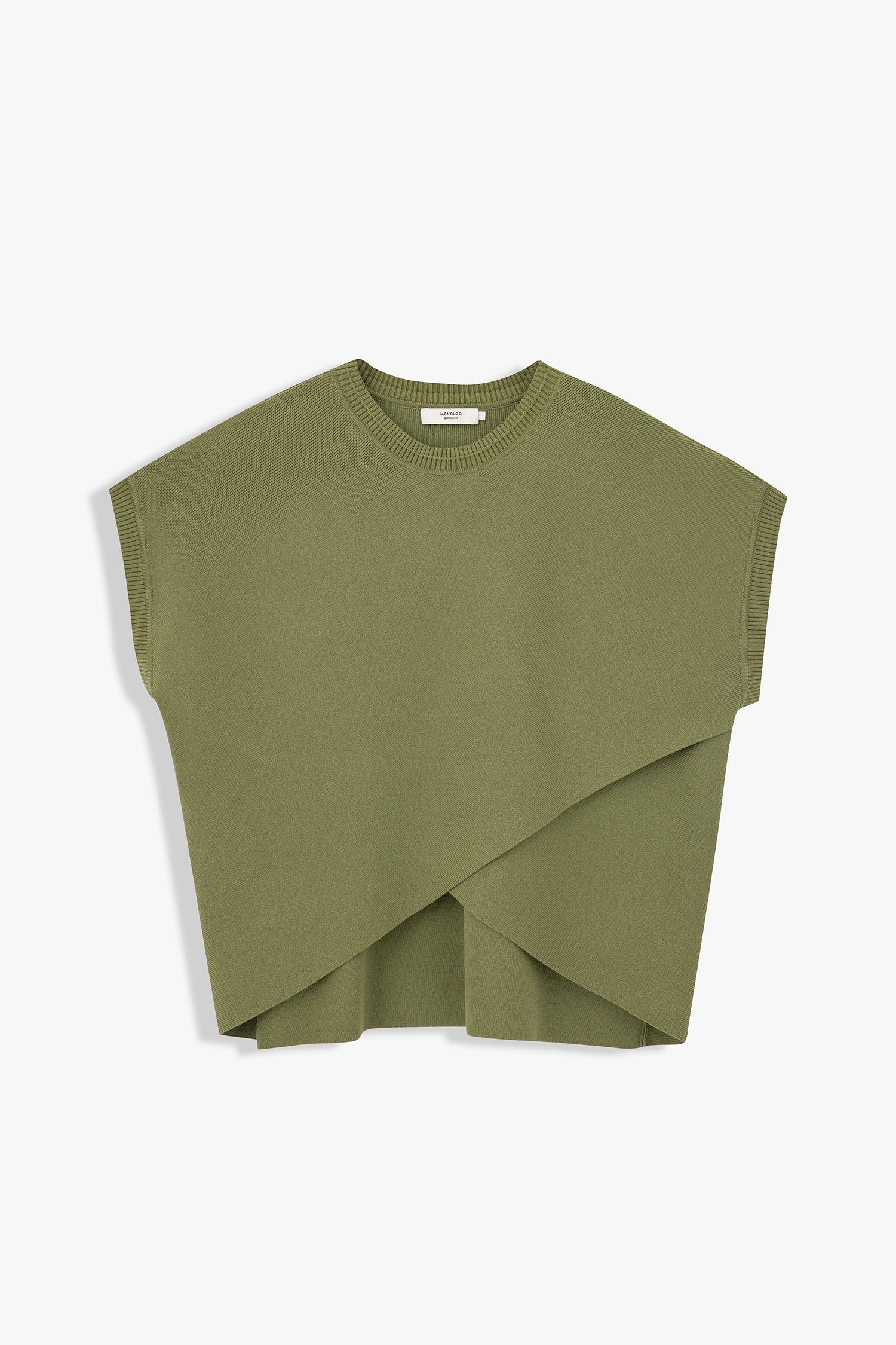 Overlap Knit Top