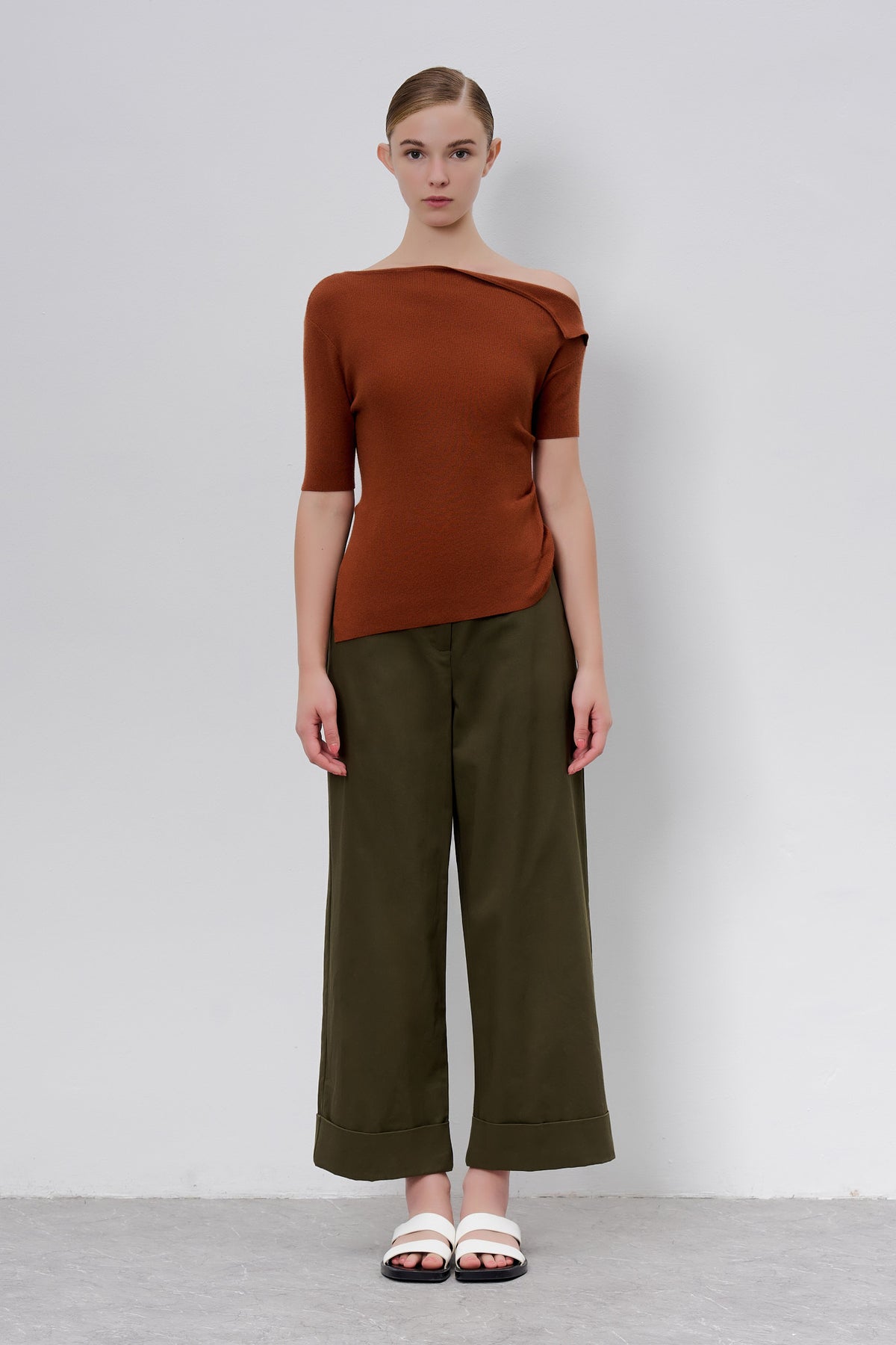 Asymmetrical Knit Top
