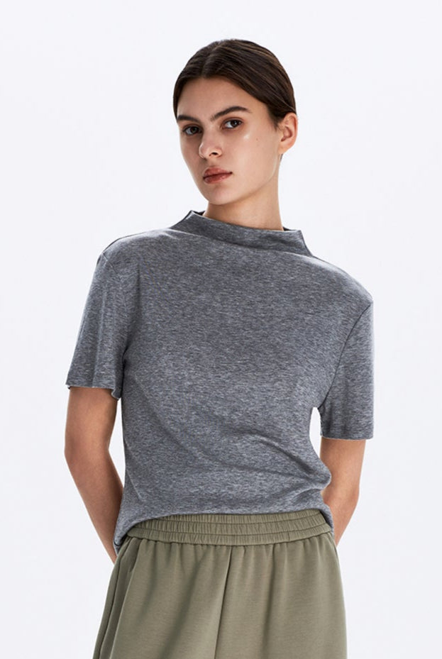 Mock Neck Top