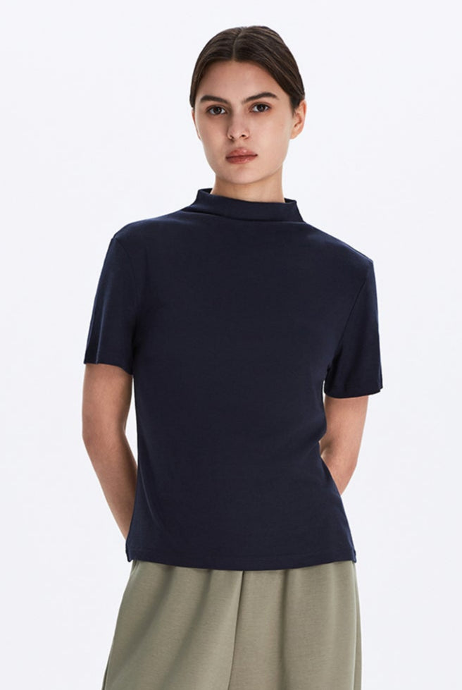 Mock Neck Top