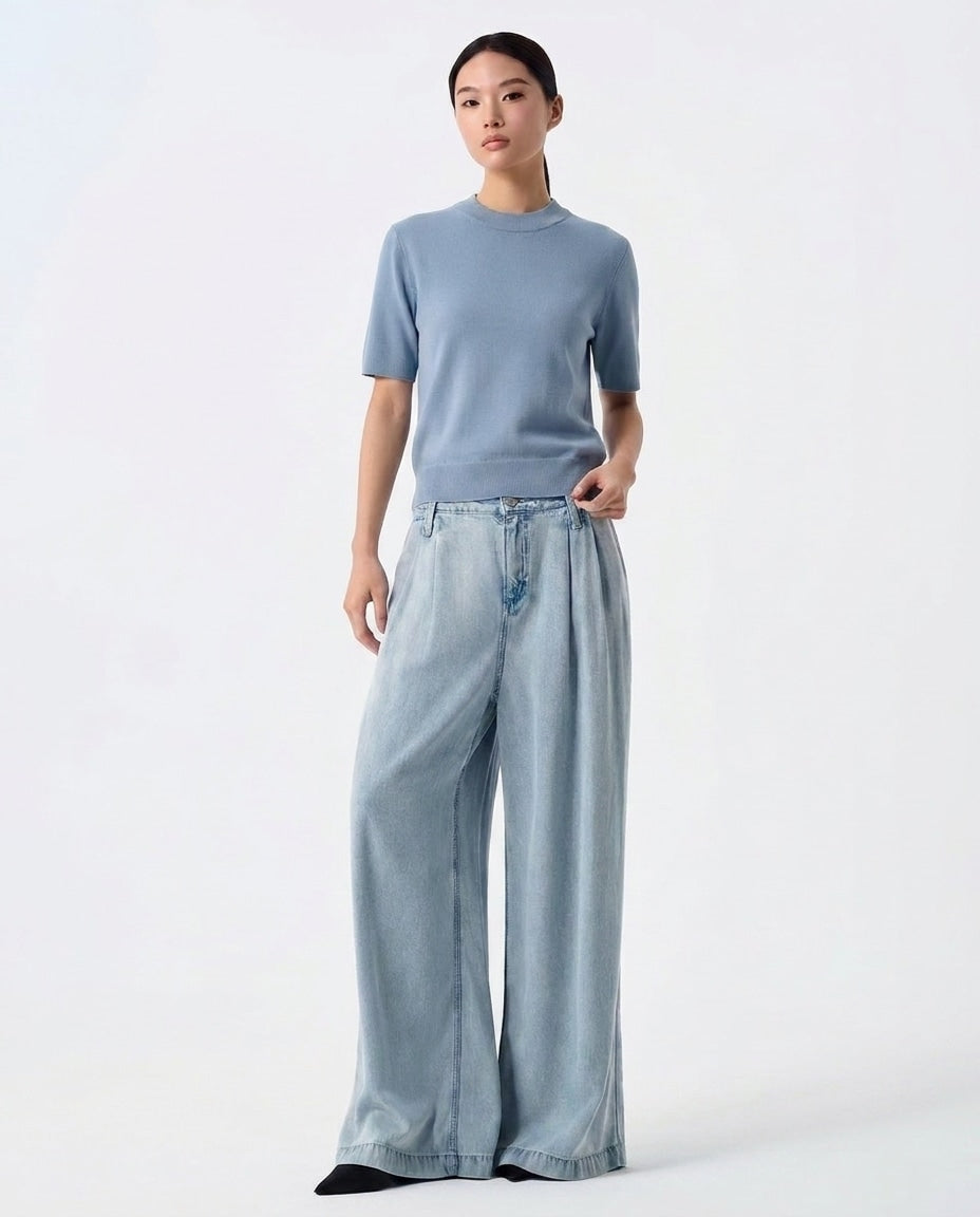 Textured Crew Knit