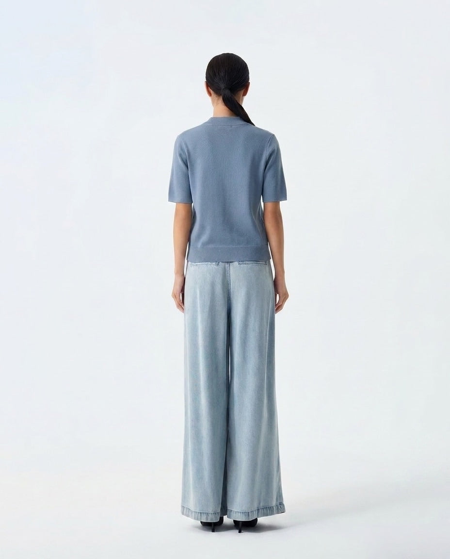 Textured Crew Knit