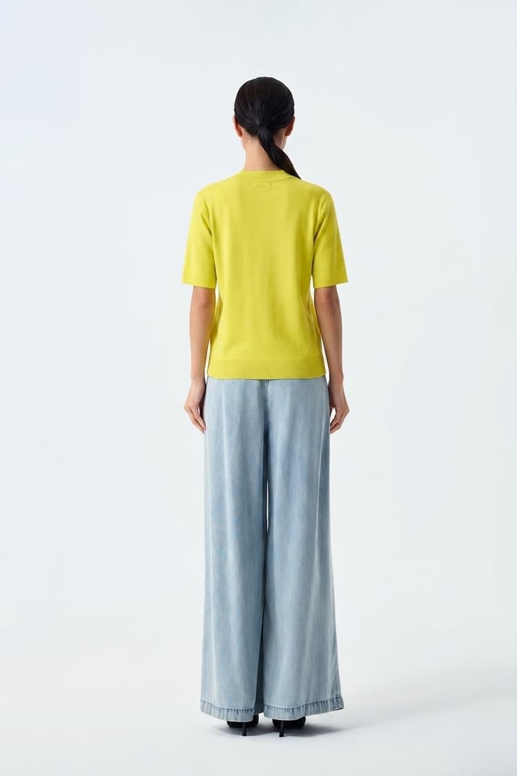 Textured Crew Knit