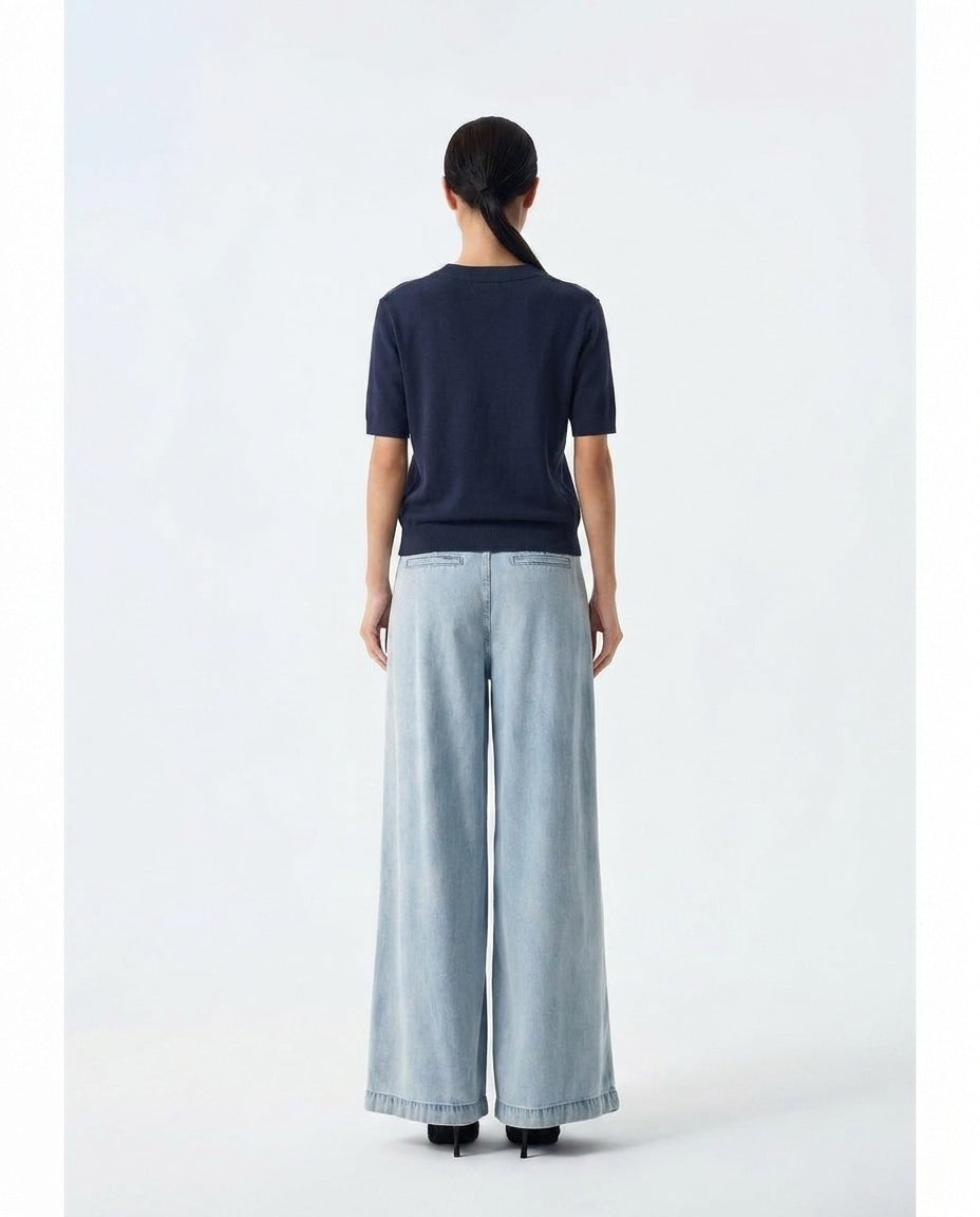 Textured Crew Knit