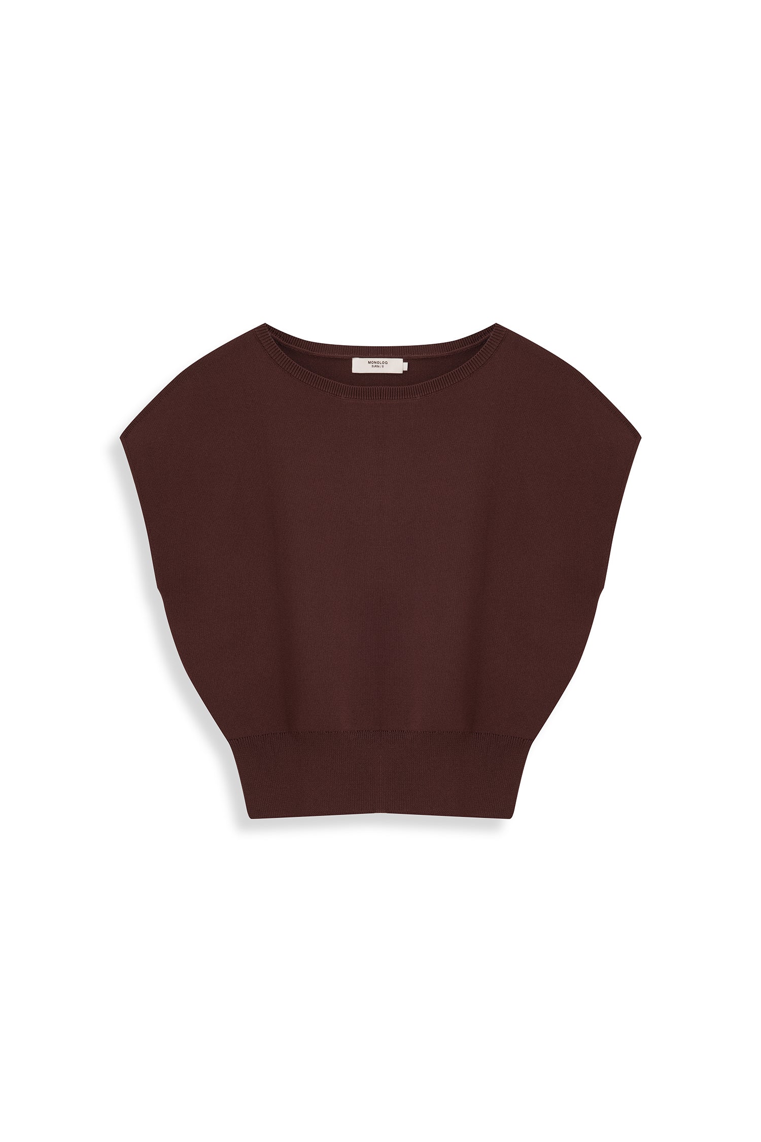 Ribbed Hem Knit Top