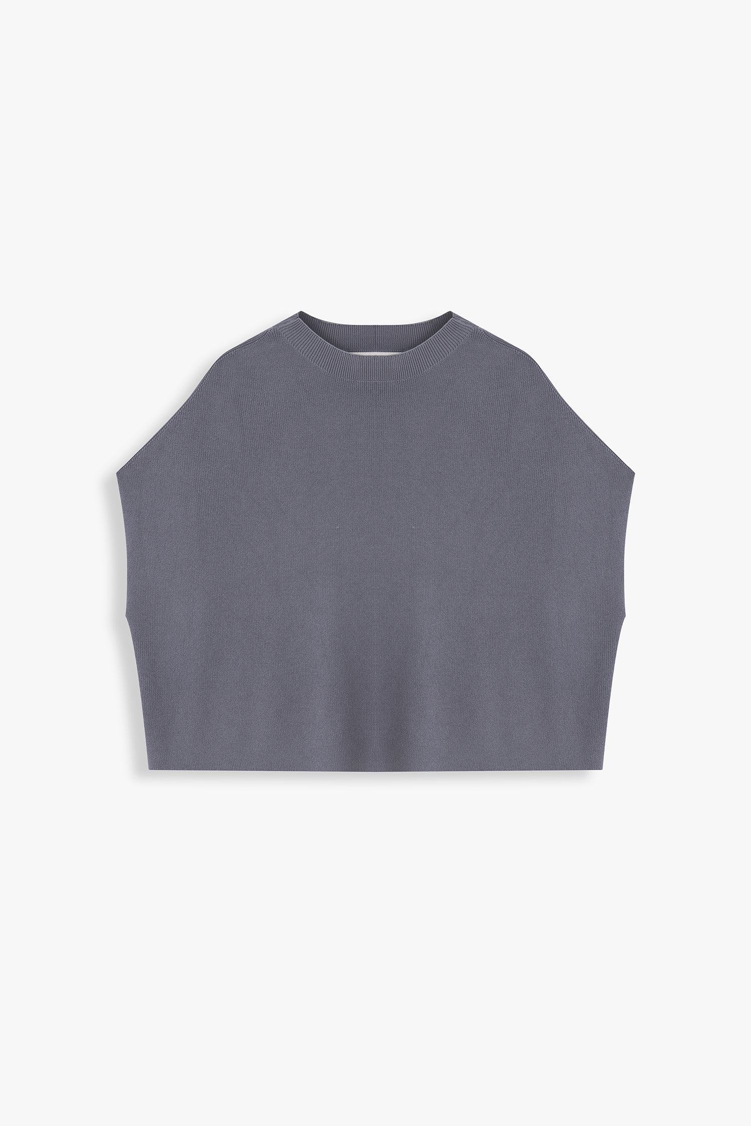 Dion Round Neck Boxy Sweater Knit