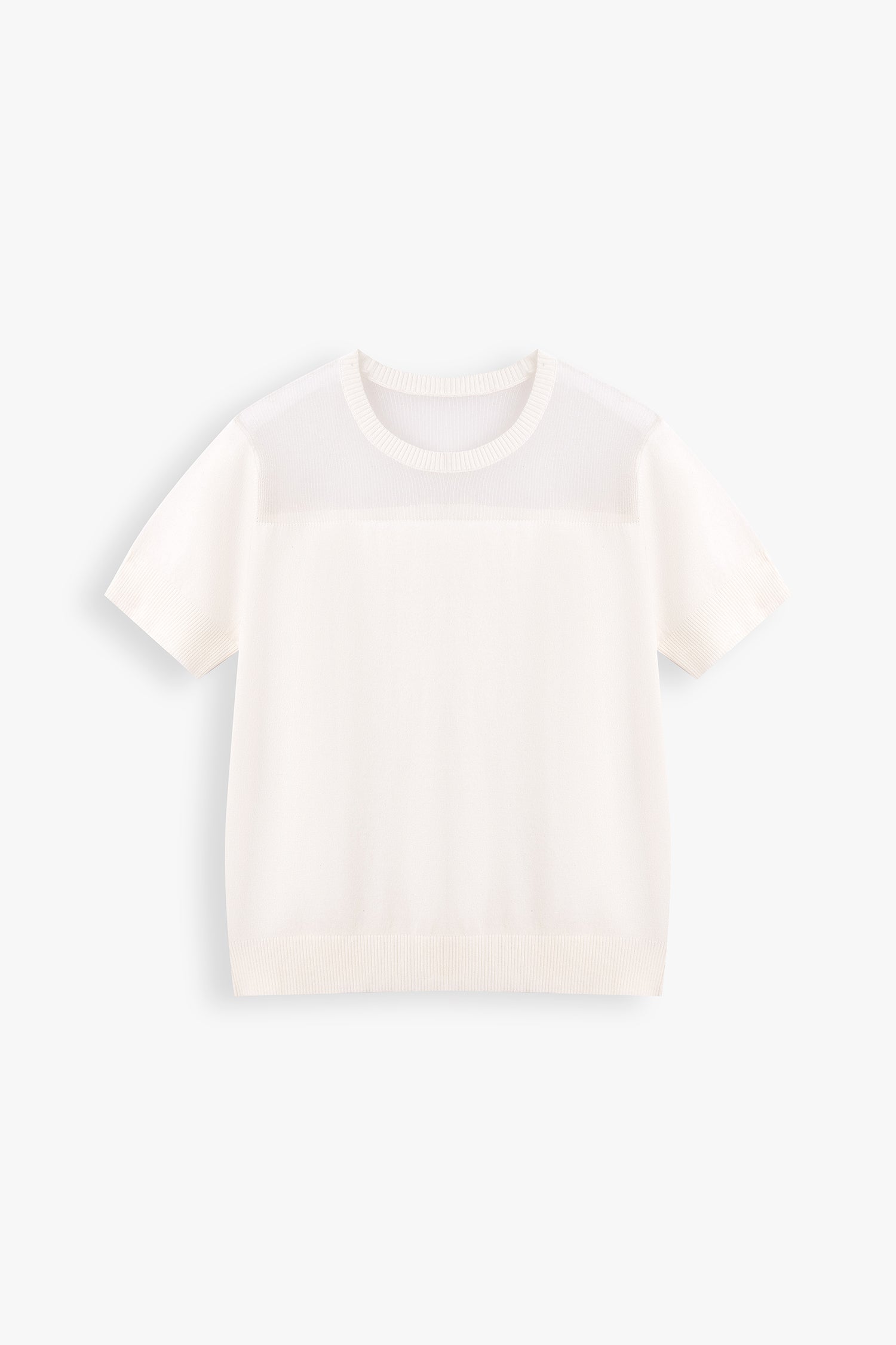 Iris Contrast Yam Knit Top