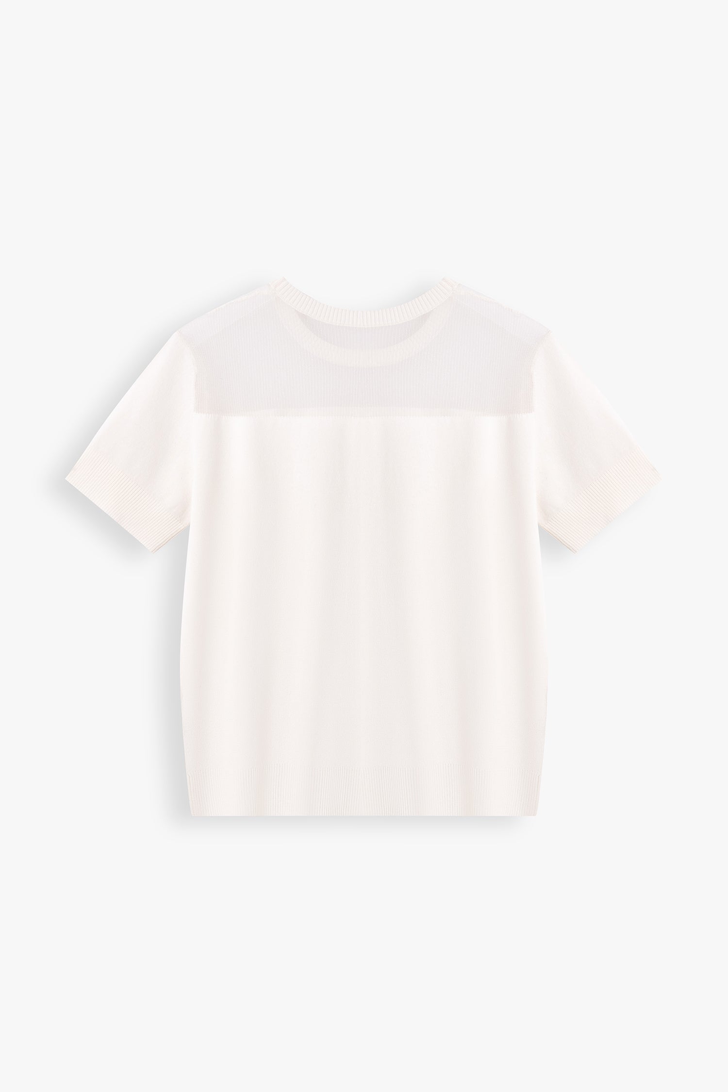Iris Contrast Yam Knit Top