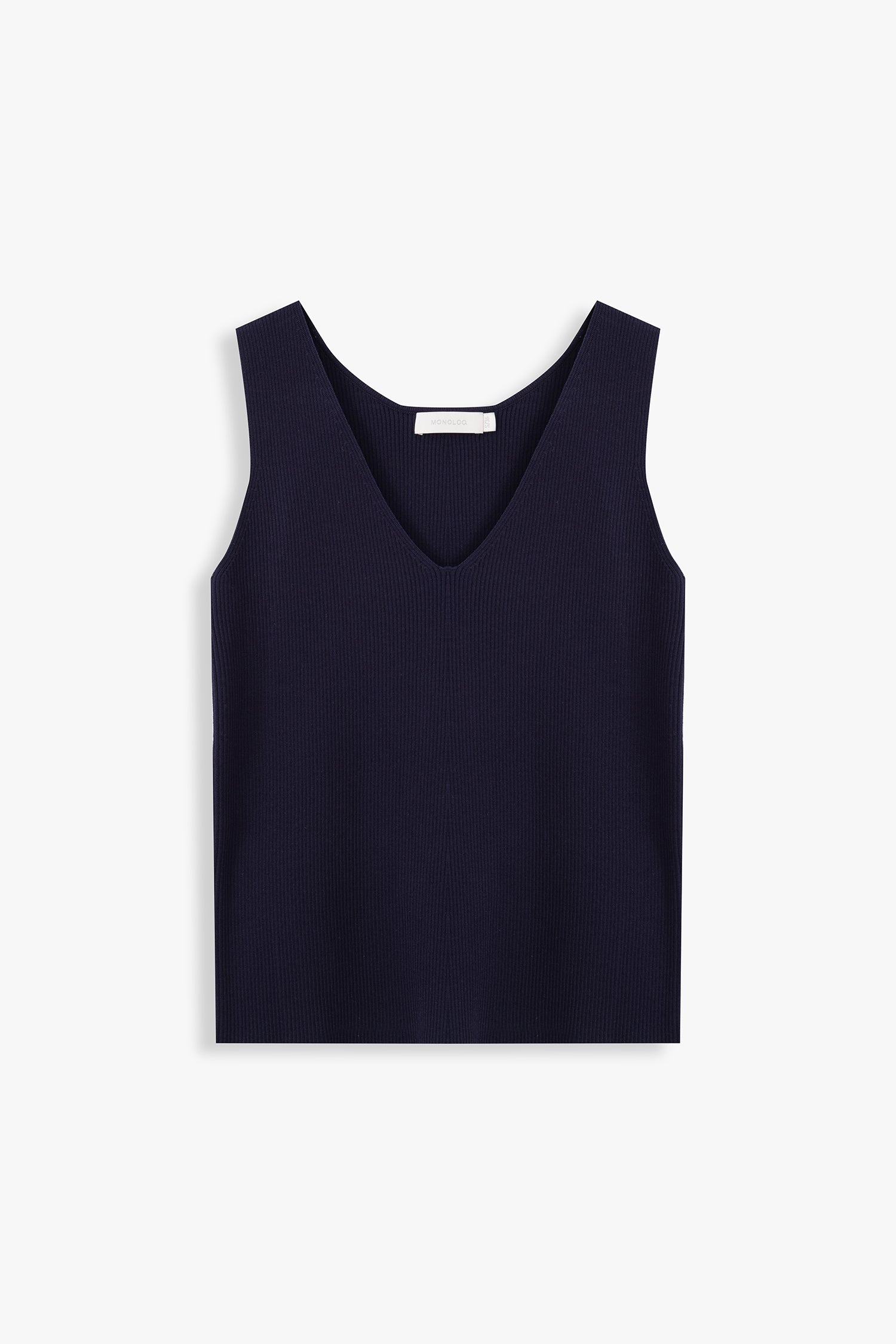 Camila V-Neck Ribbed Knitted