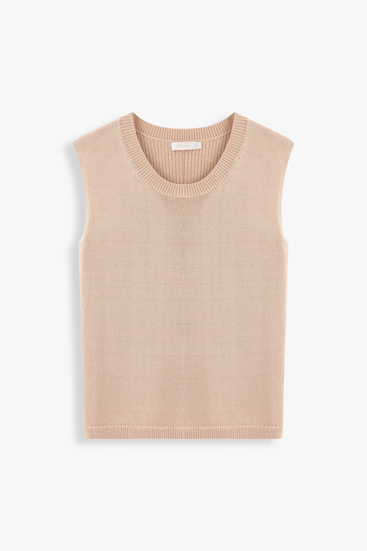 Naomi Lyocell Crew Neck Knit Vest