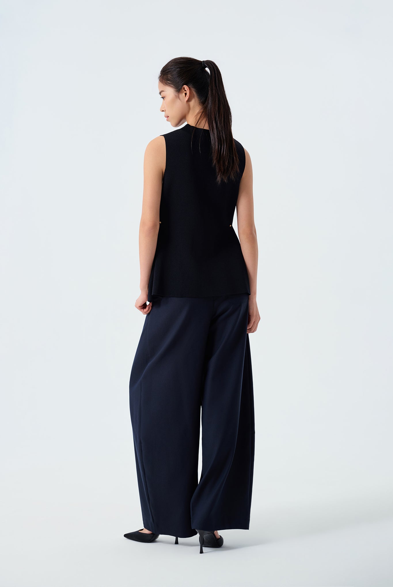 Sydney  Milano Rib Knit Vest