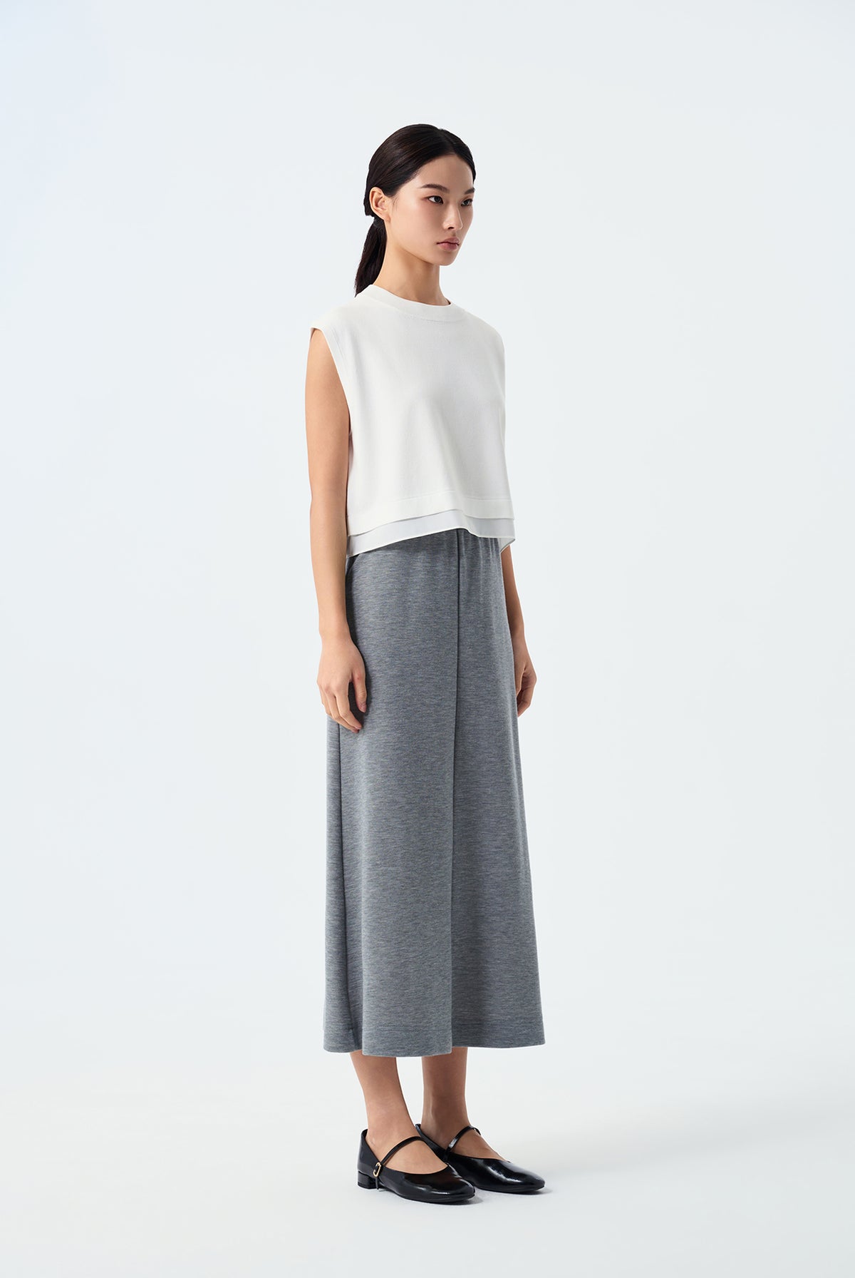 Archer Layered Hem Knit Vest