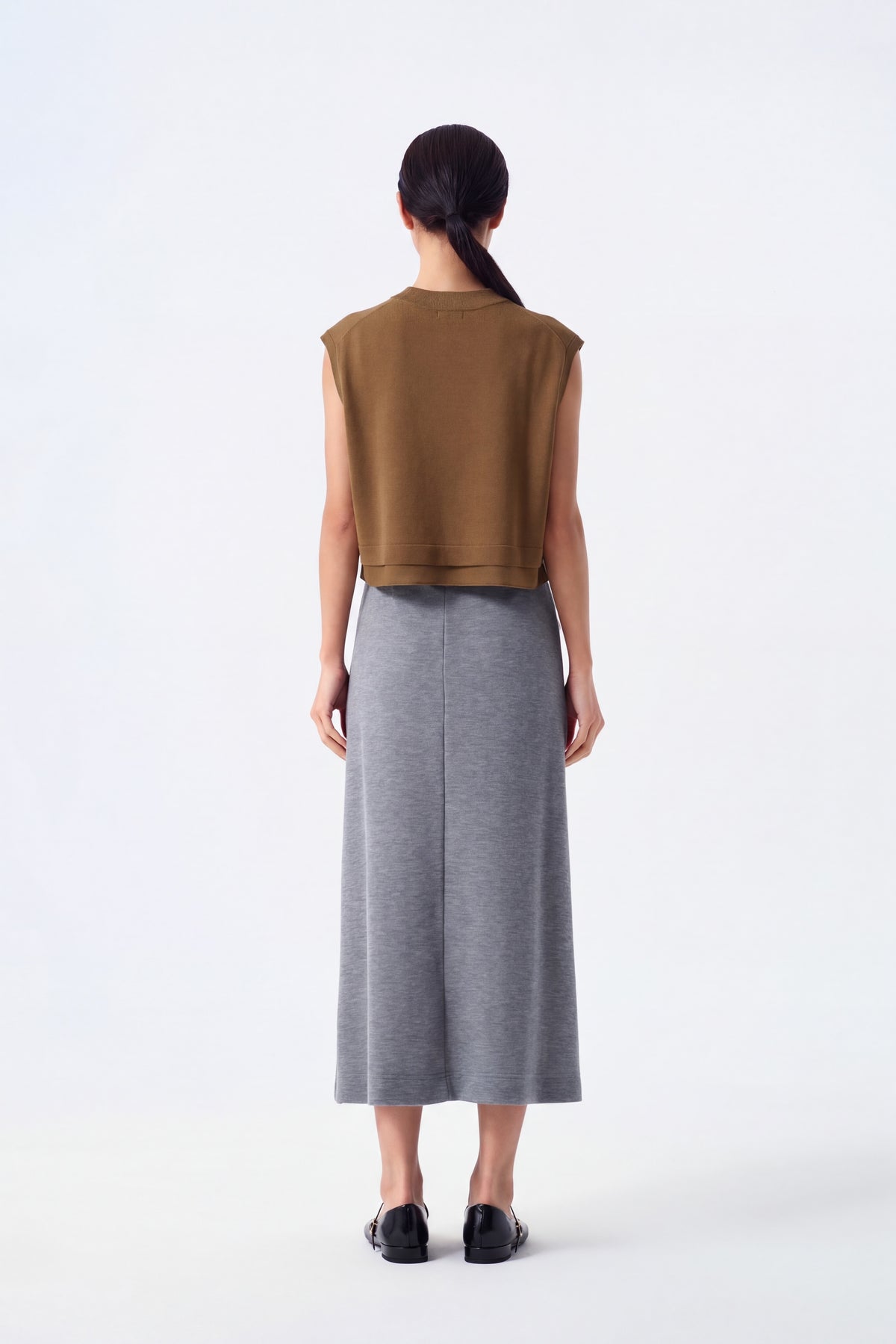 Archer Layered Hem Knit Vest