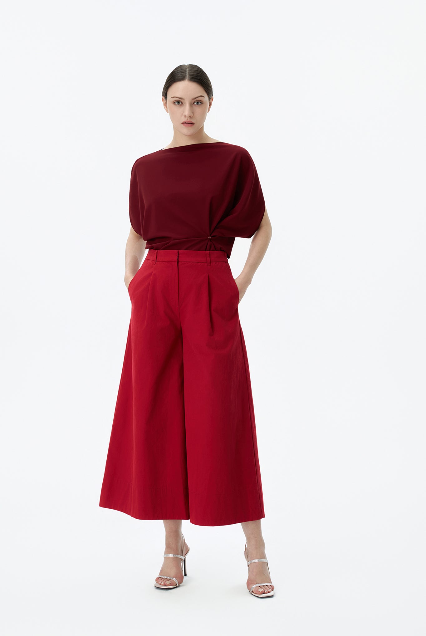 Wide-Leg Trousers