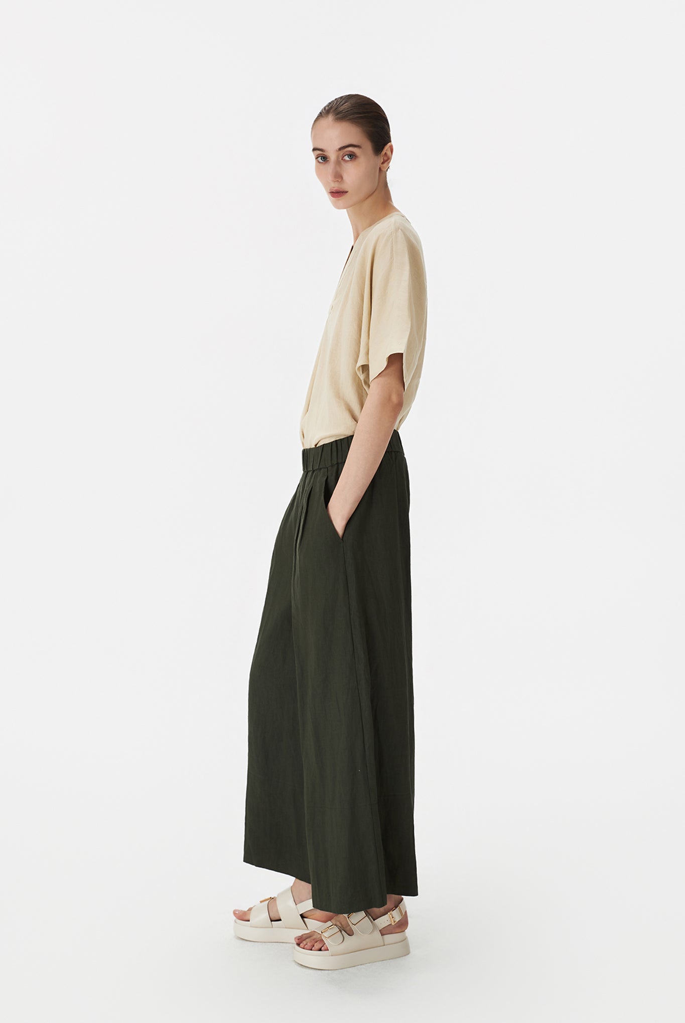 Relaxed Linen Trousers