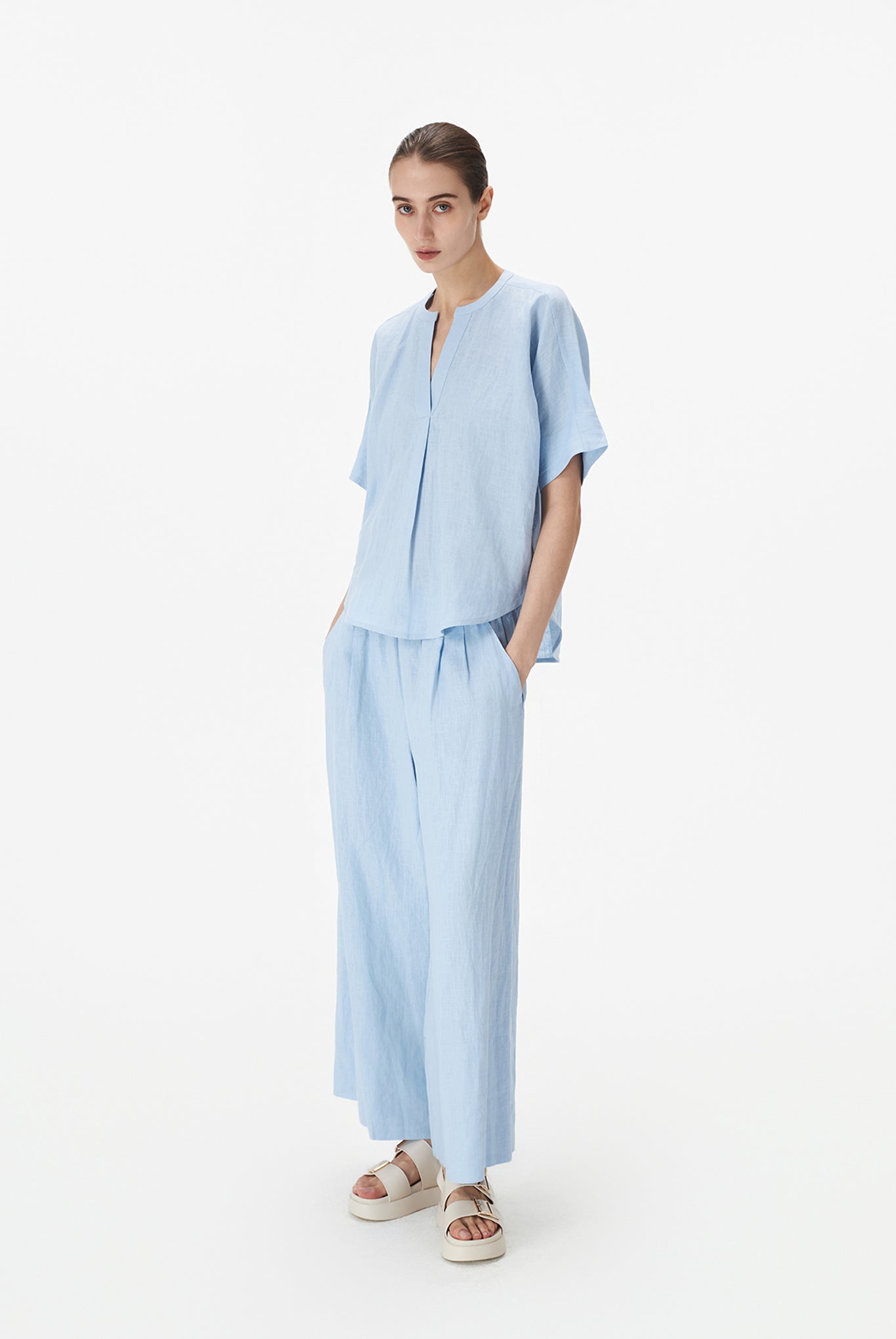 Relaxed Linen Trousers